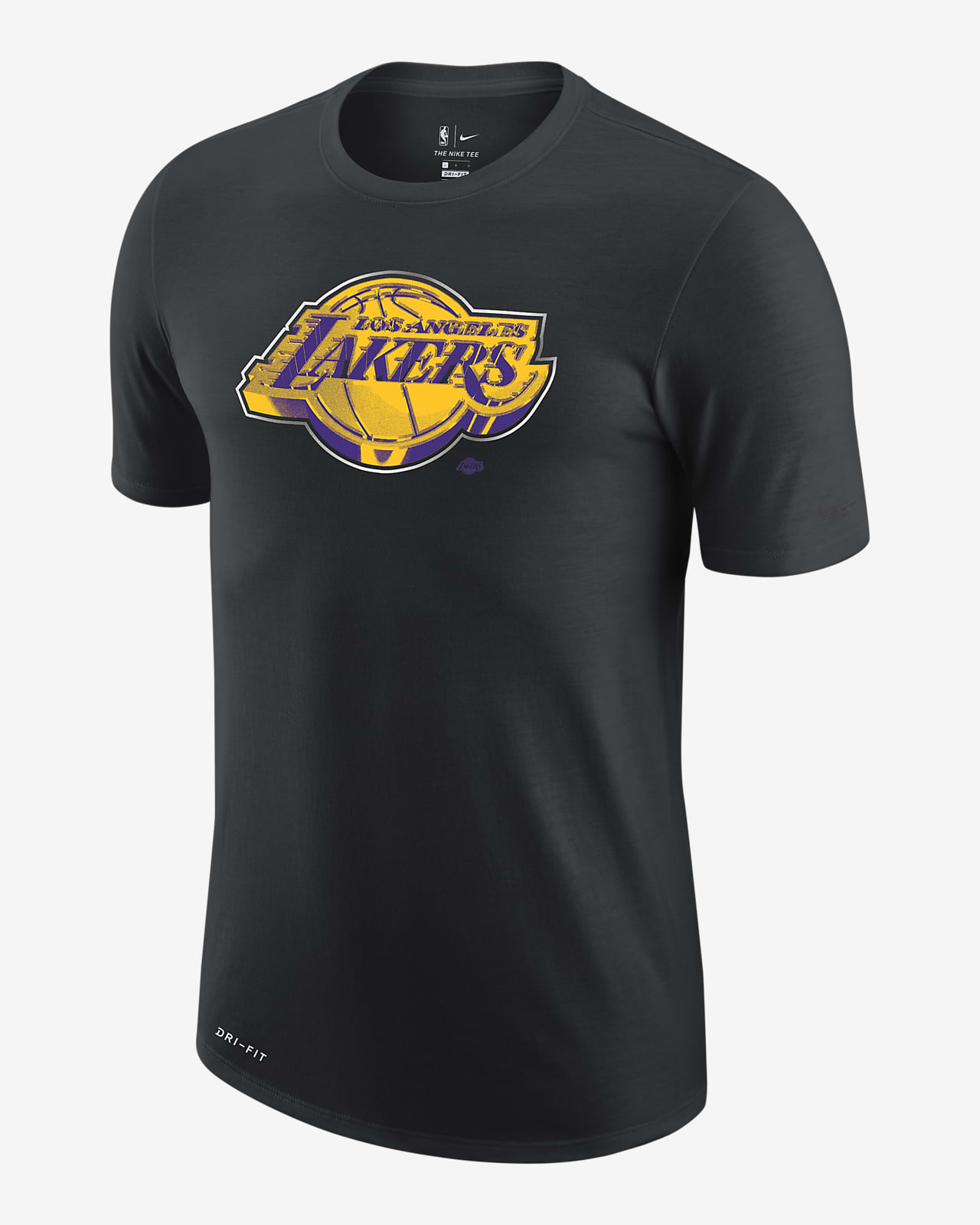 lakers nike dri fit shirt