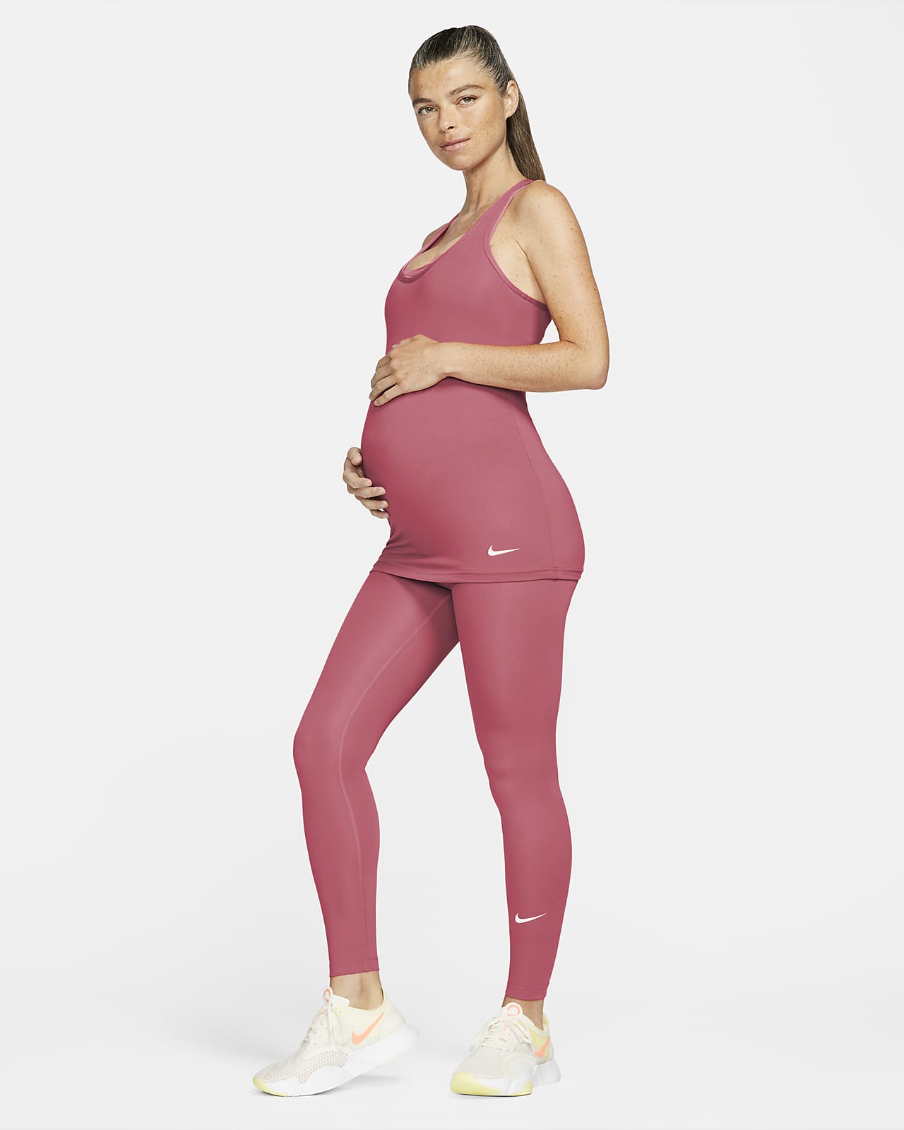 High-Waisted Leggings (Maternity). Nike LU