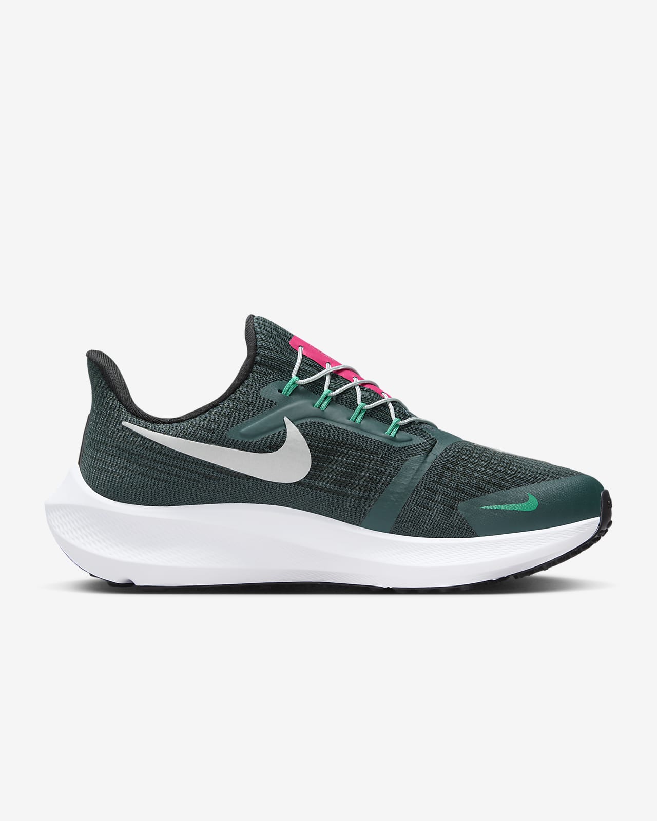 Nike Air Zoom Pegasus 39 FlyEase Women's Easy On/Off Road Running Shoes  (Extra Wide)