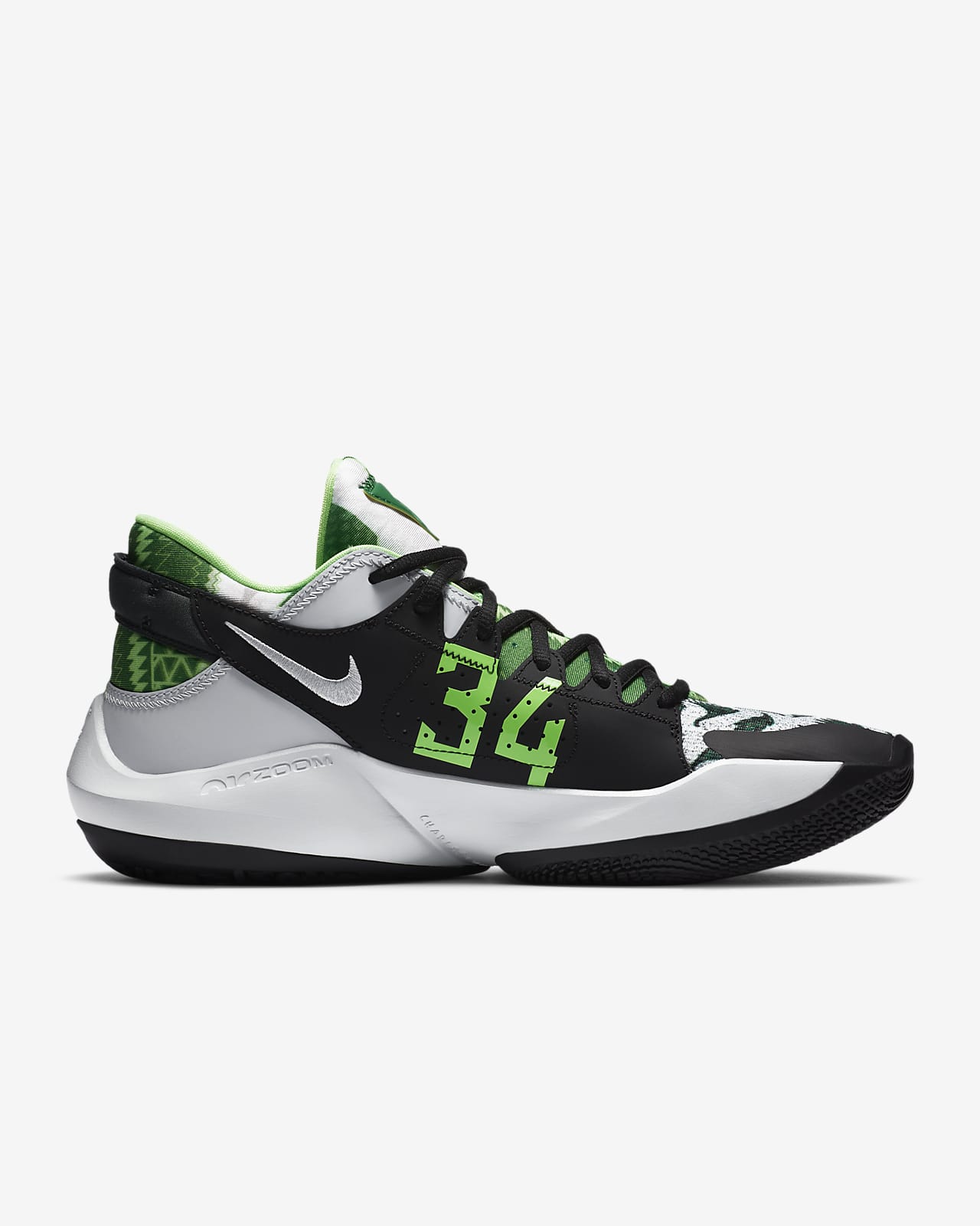 green nike basketball shoes