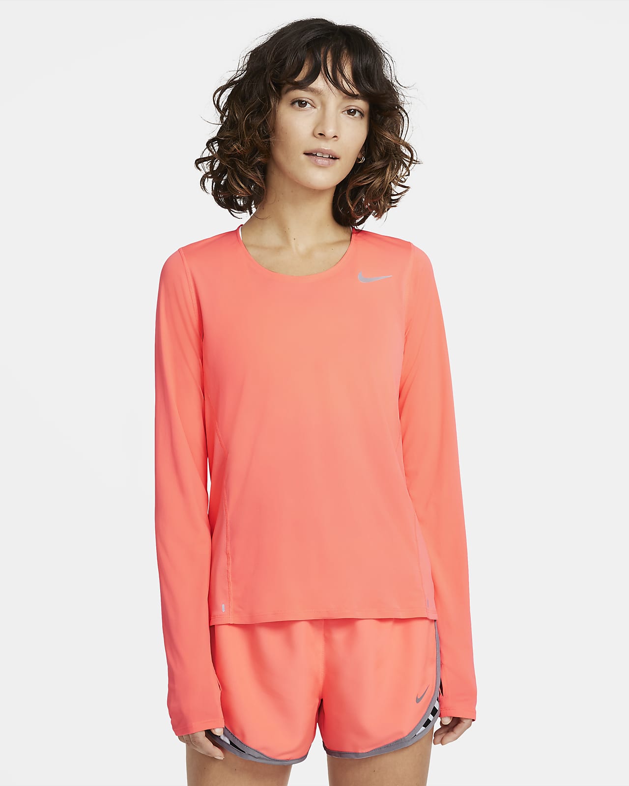 bright long sleeve running top