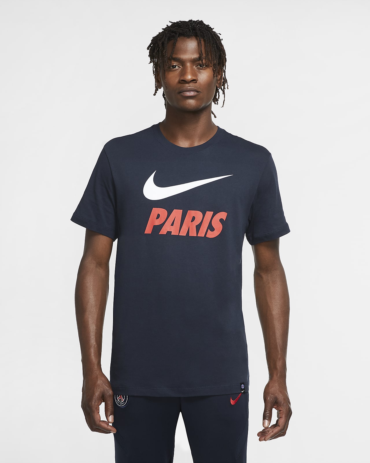 Playera de fútbol para hombre Paris Saint-Germain. Nike CL