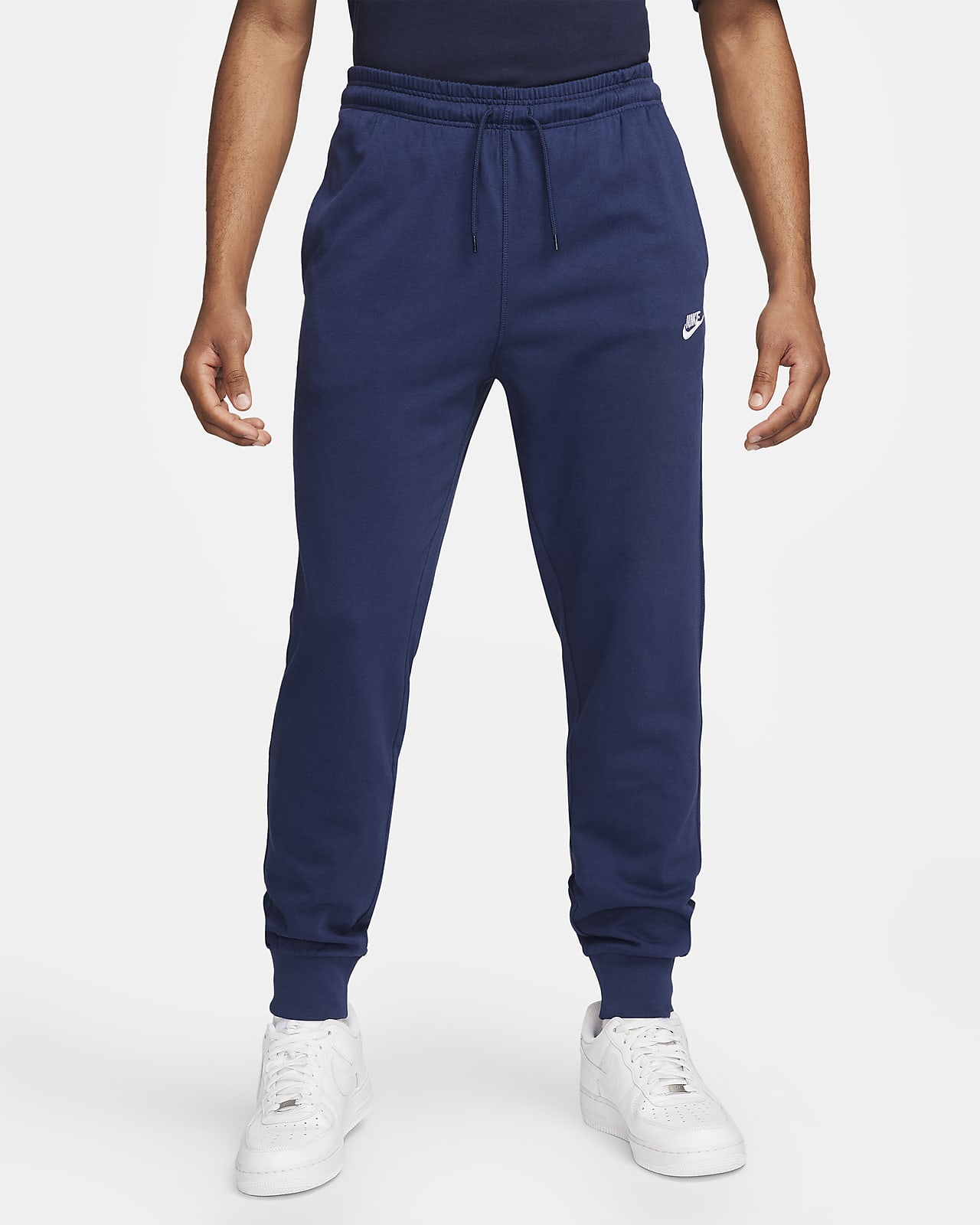 Nike Club Straight Leg joggers in Gray for Men