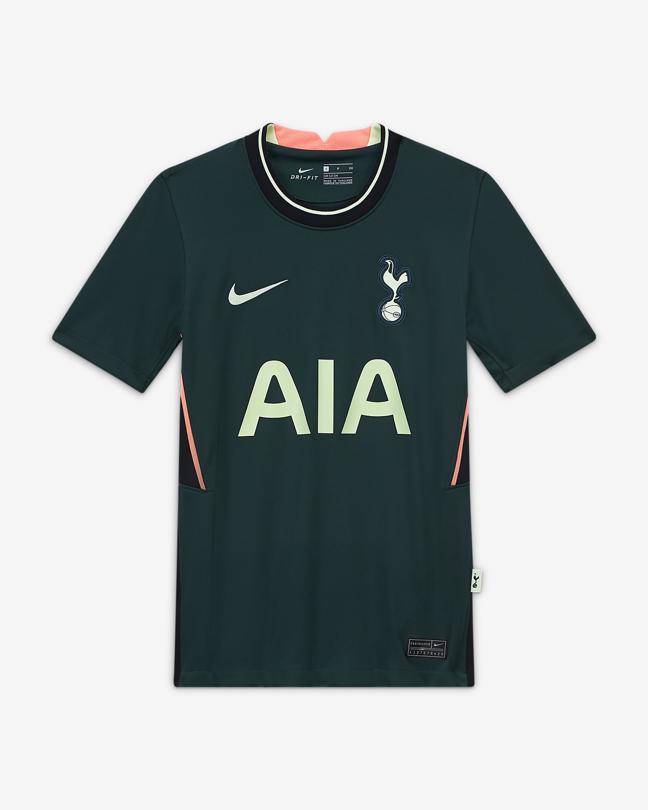 tottenham hotspur green jersey