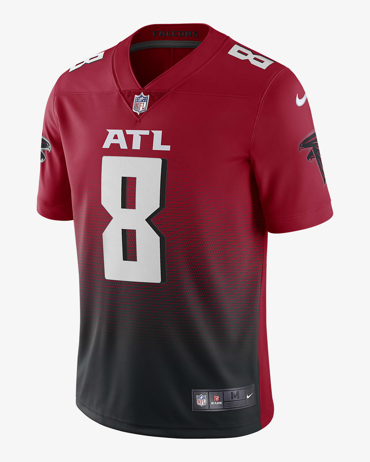 Men's Nike White Atlanta Falcons Custom Game Jersey