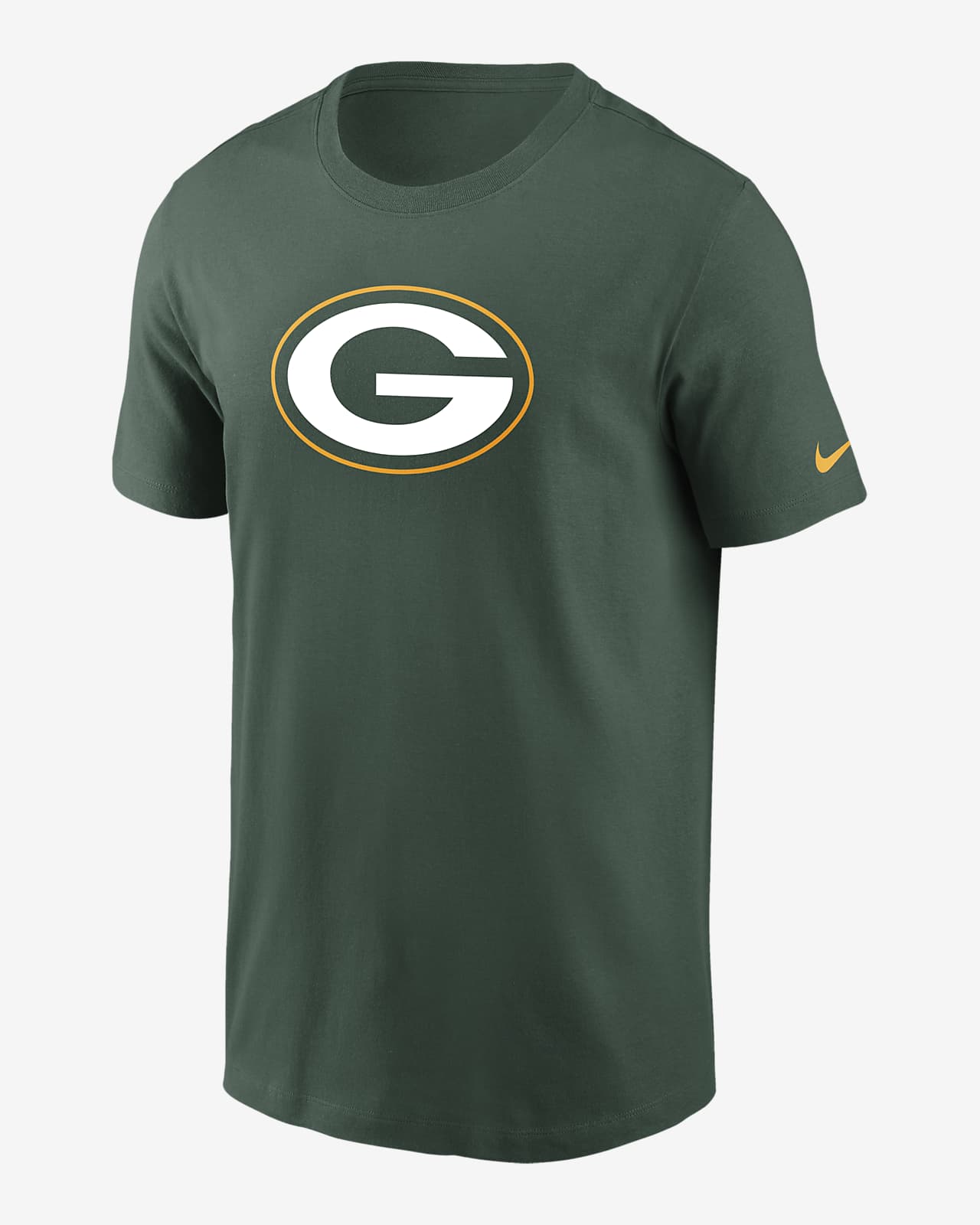 T-Shirt με λογότυπο Nike Essential (NFL Green Bay Packers) για μεγάλα αγόρια