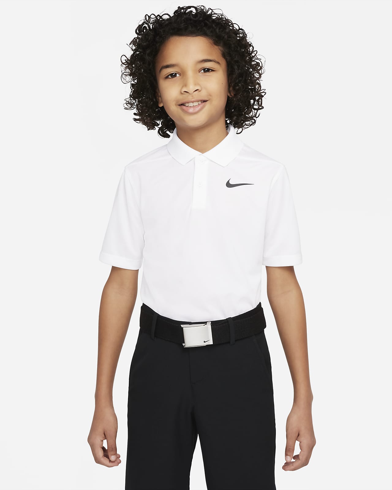 Golfová polokošile Nike Dri-FIT Victory pro větší děti (chlapce)
