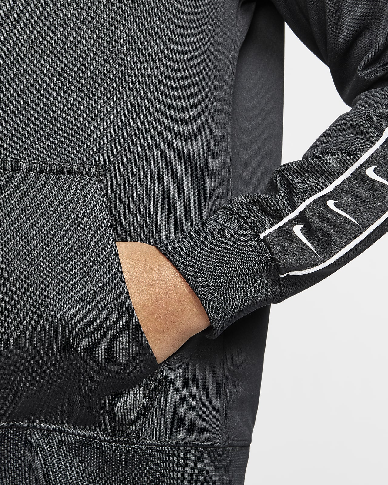 nike sportswear swoosh woven full zip jacket