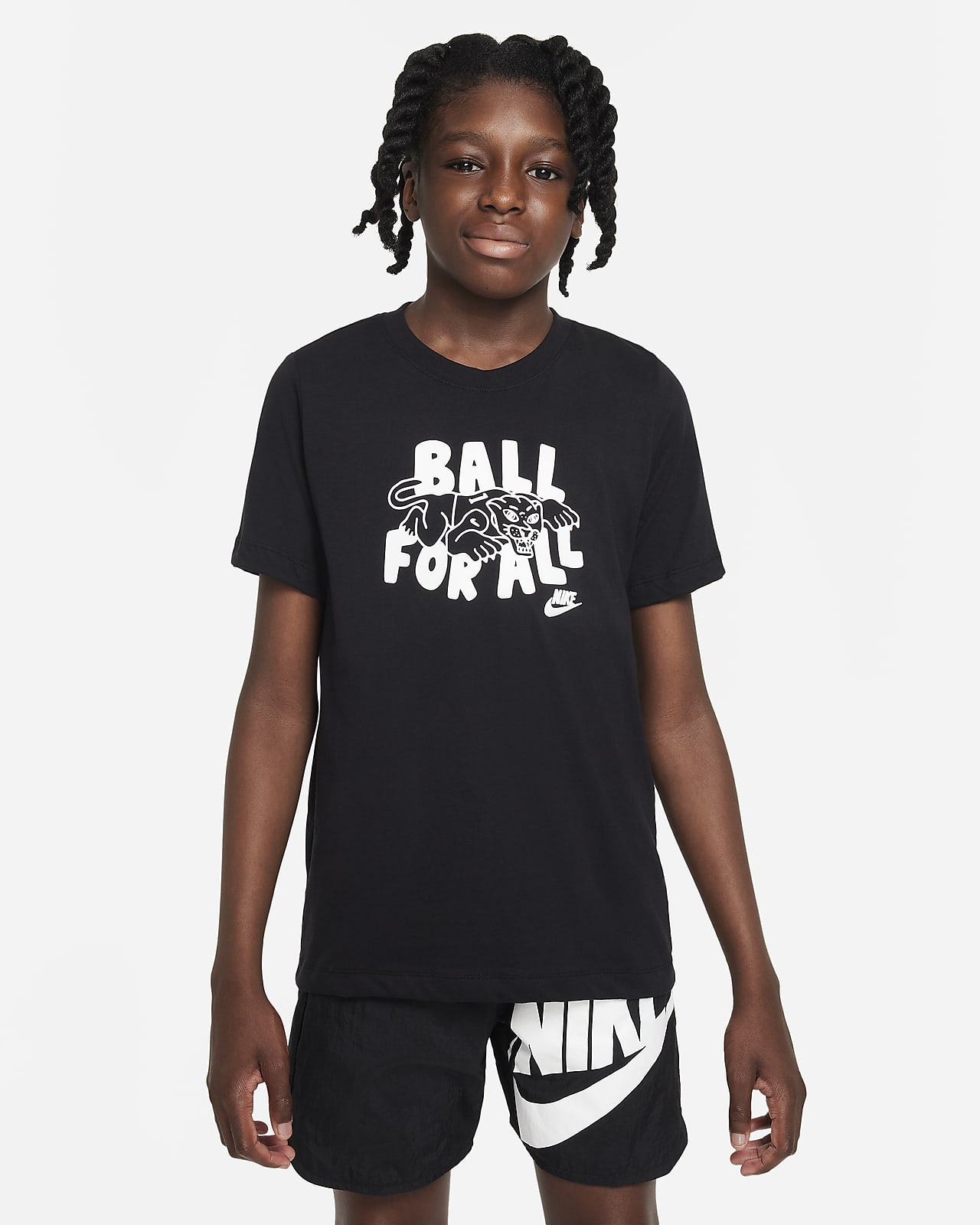 เสื้อยืดเด็กโต Nike Sportswear Culture of Basketball (ชาย)