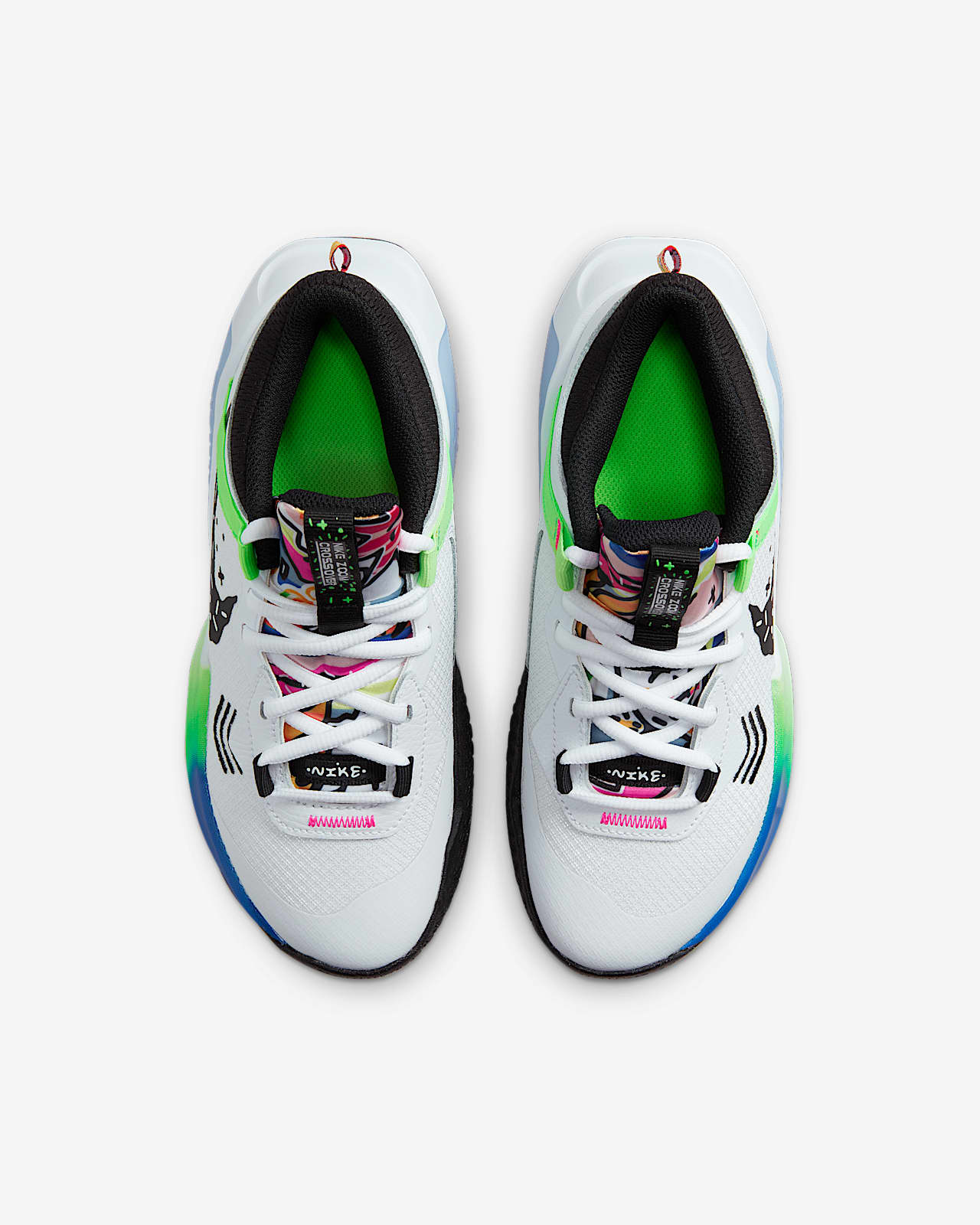 Calzado de básquetbol para niños talla grande Nike Air Zoom Crossover. Nike .com