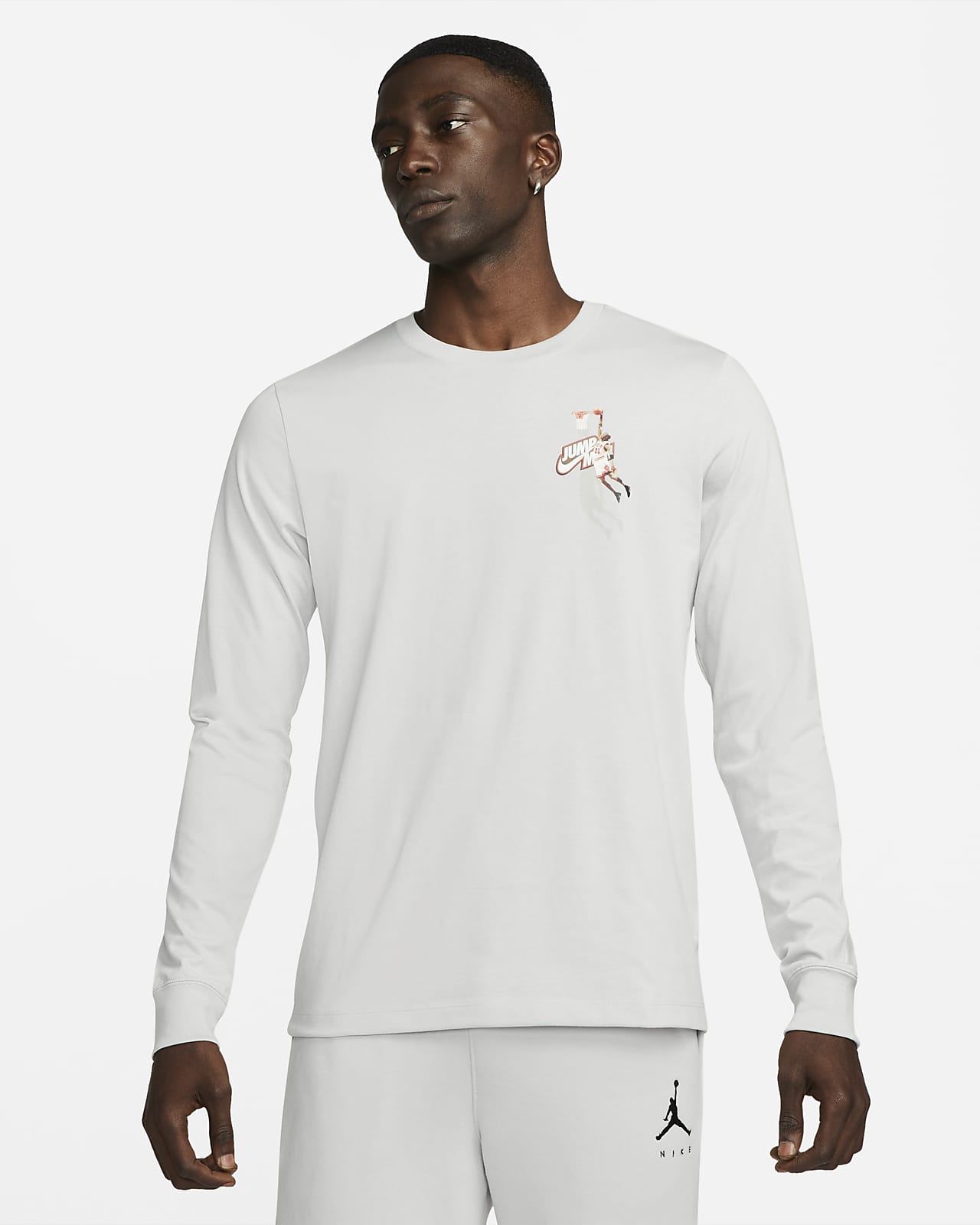 Tee-shirt à manches longues Jordan Jumpman pour Homme. Nike CA