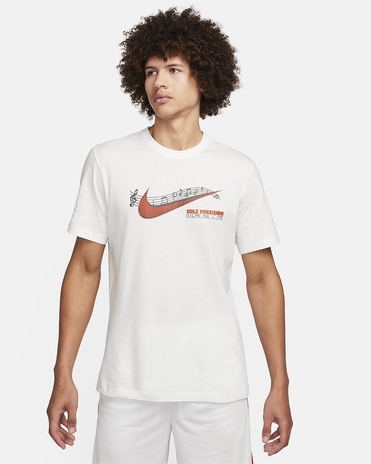 T-shirt de basquetebol Nike para homem