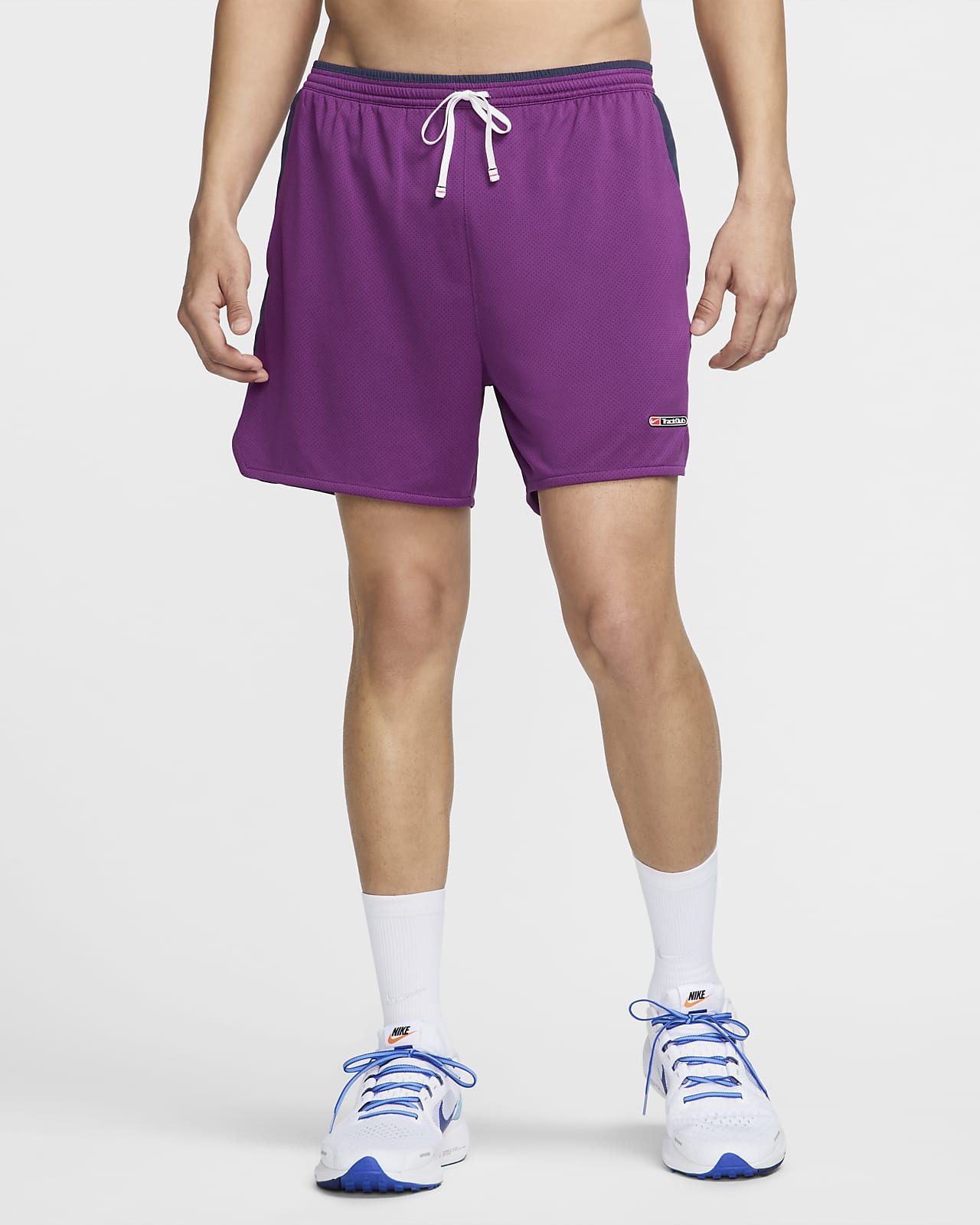 Calções de running forrados com slips de 13 cm Dri-FIT Nike Track Club para homem