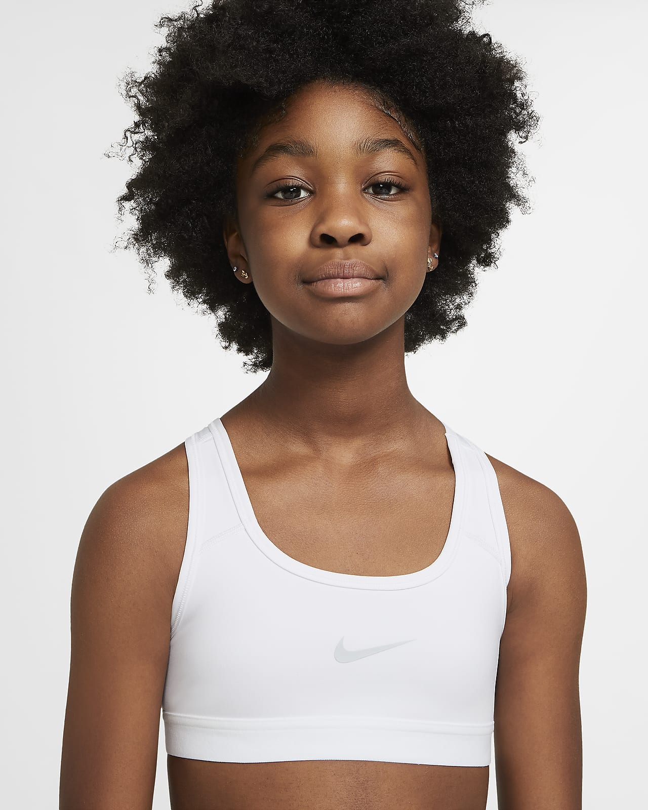 Bra deportivo para niñas talla grande Nike.