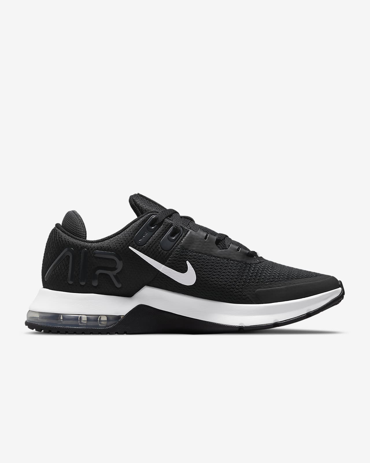 Nike air max alpha trainer sneakers store zwart heren