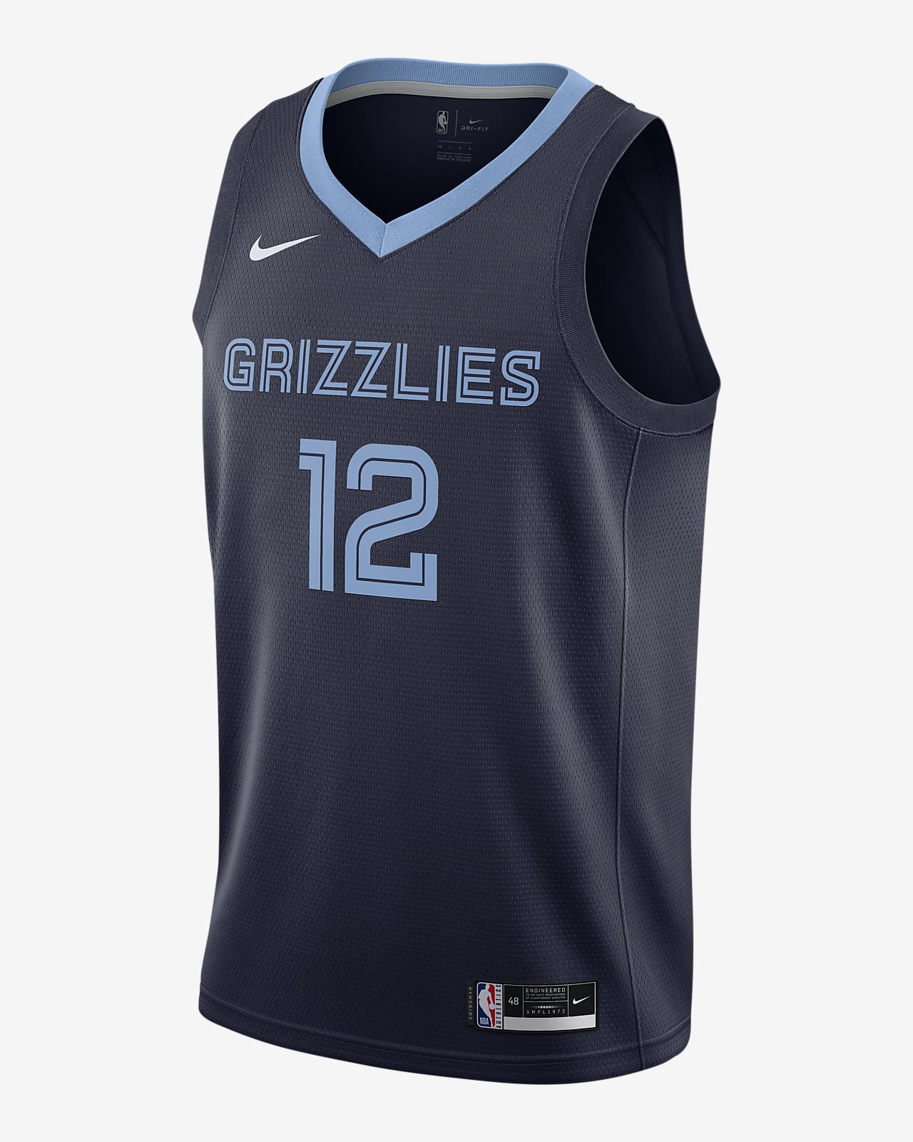 light blue grizzlies jersey