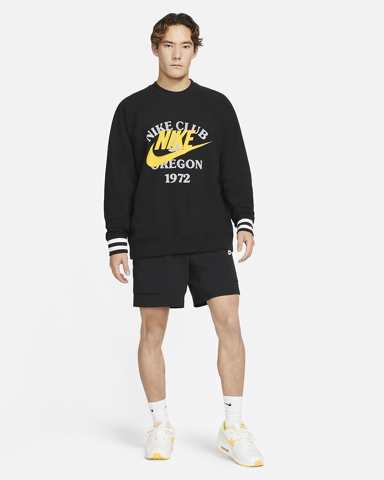 Nike Sportswear Men's French Terry Crew. Nike NL