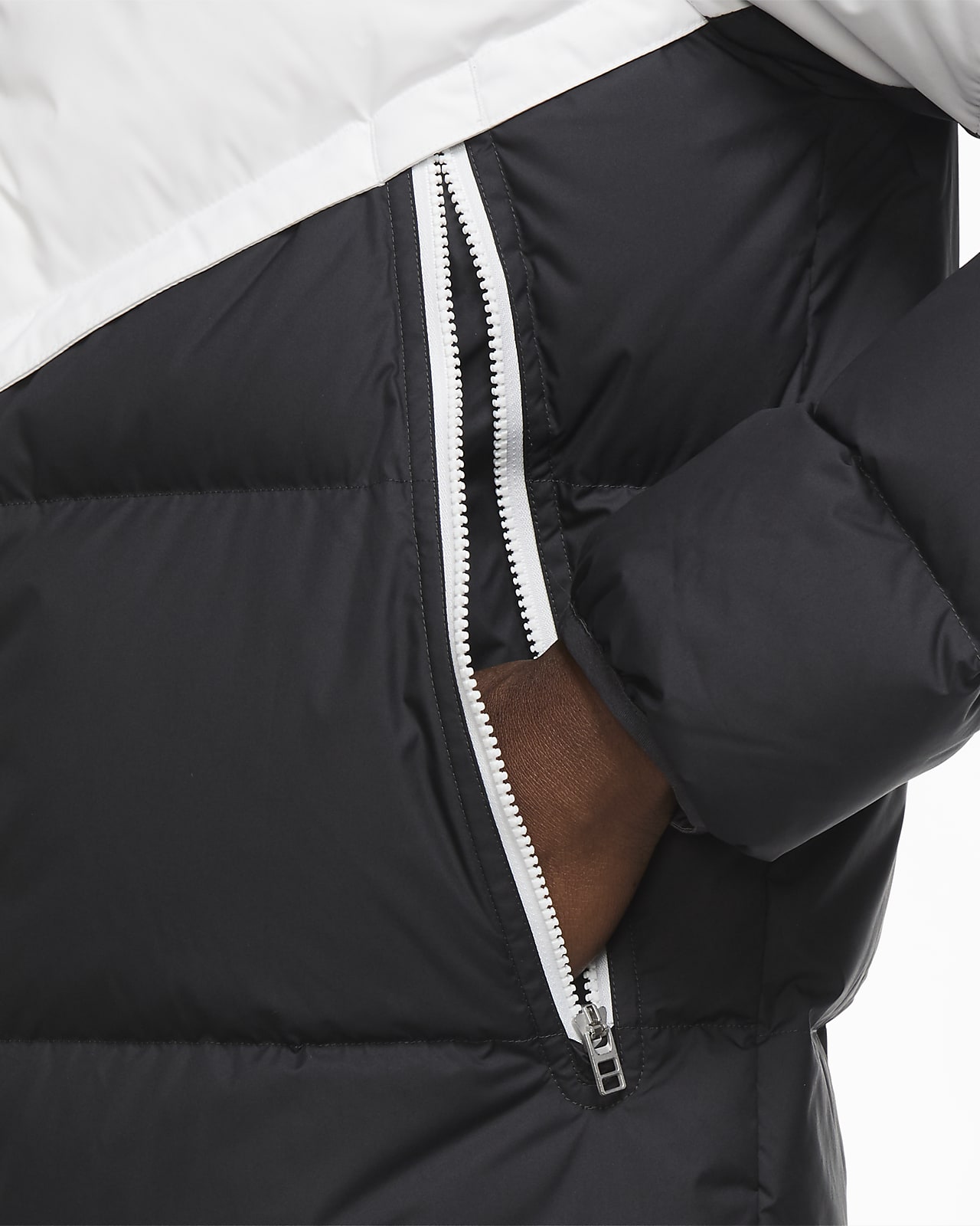 Nike Sportswear Down Fill Windrunner Men's Jacket. Nike SE Nike Sportswear Jacket Down Fill BlackDark Grey