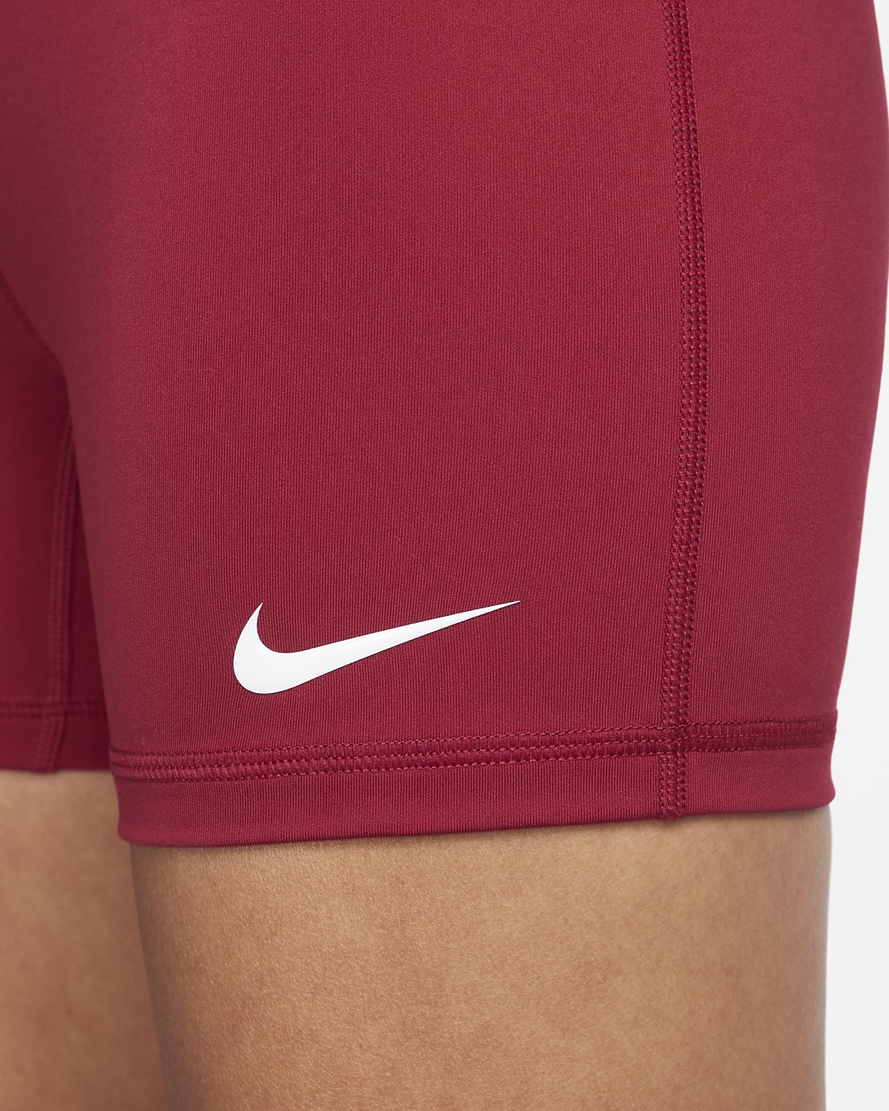 Red spandex shorts hot sale nike