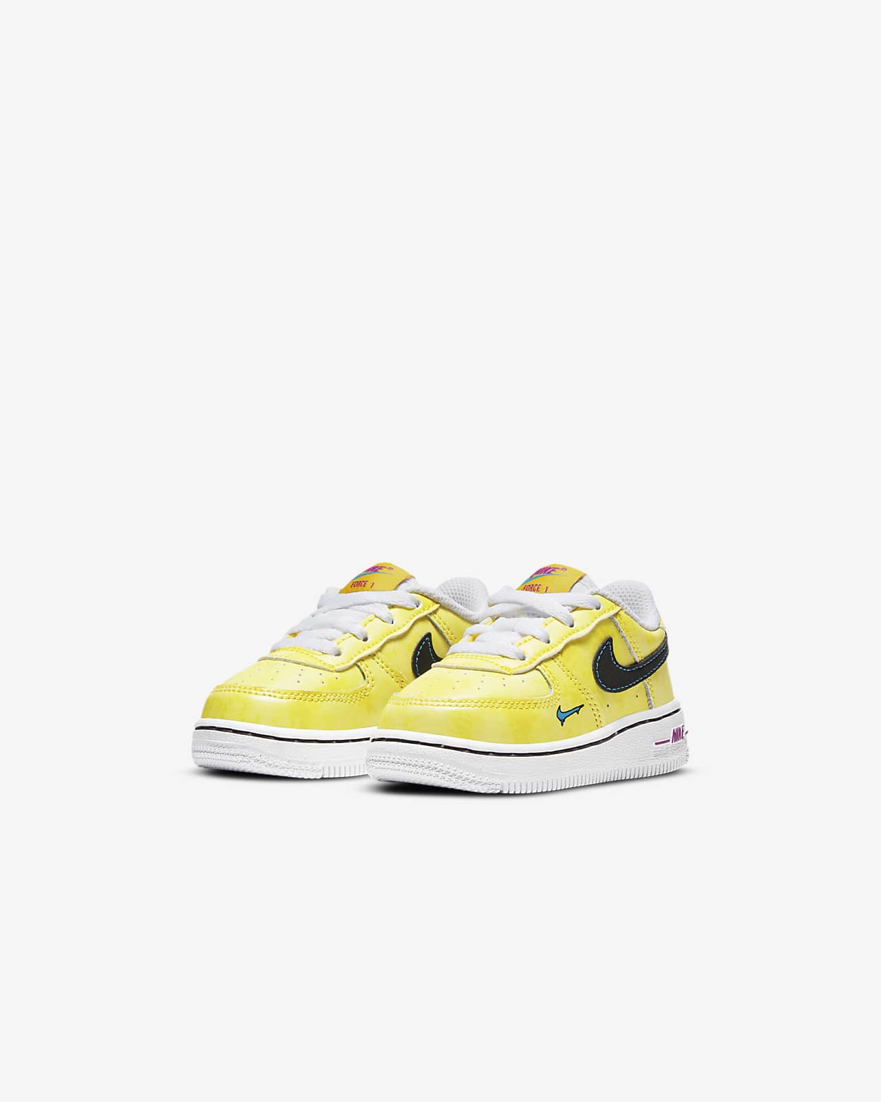 baby yellow nike air force 1