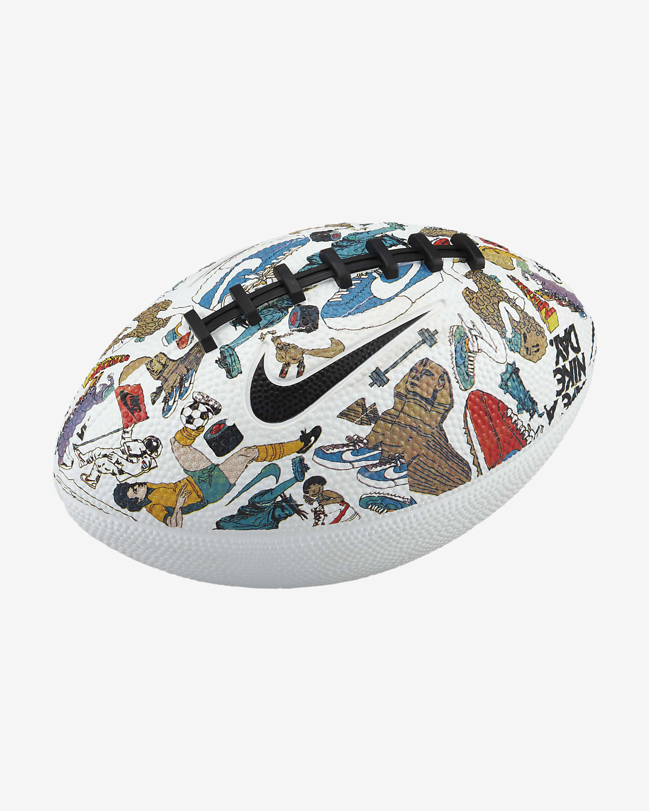 Propuesta alternativa Odia Asser Mini balón de fútbol americano con gráficos Nike Playground. Nike.com