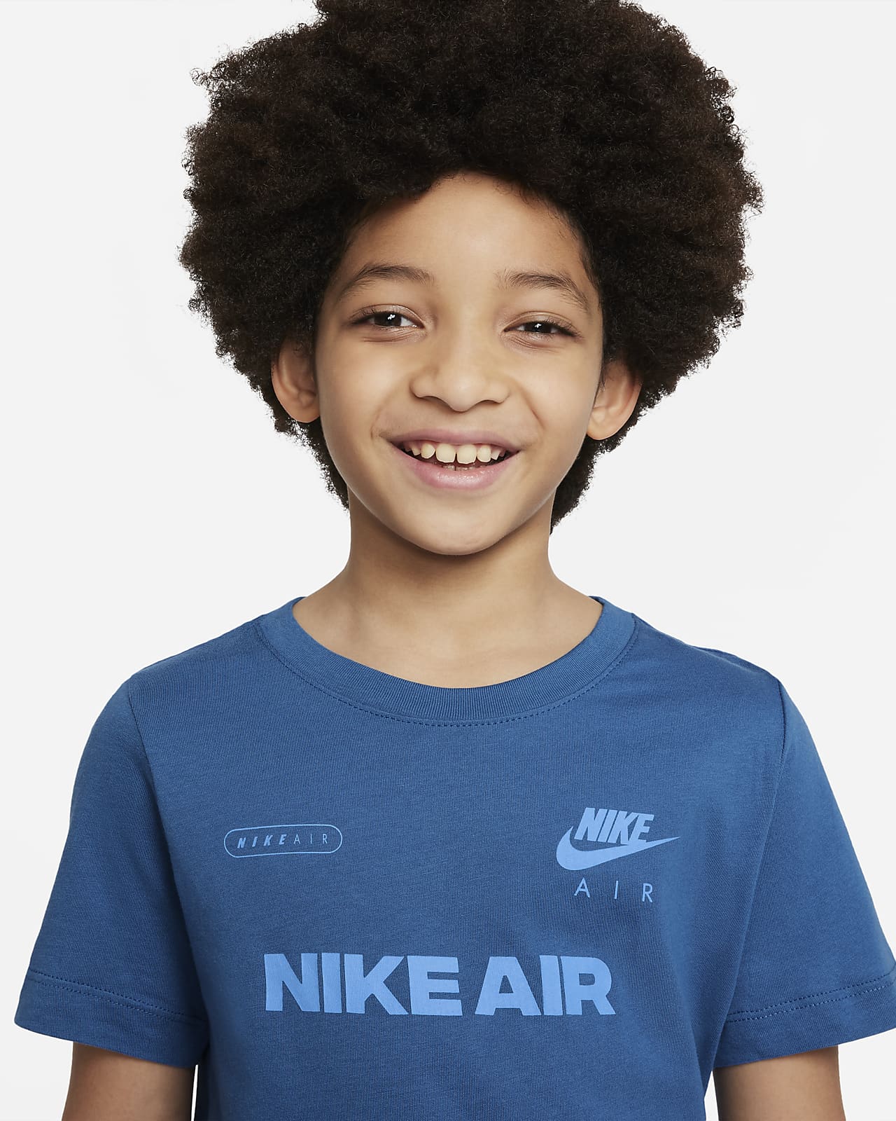 Symposium partij mond Nike Air Older Kids' (Boys') T-Shirt. Nike ID