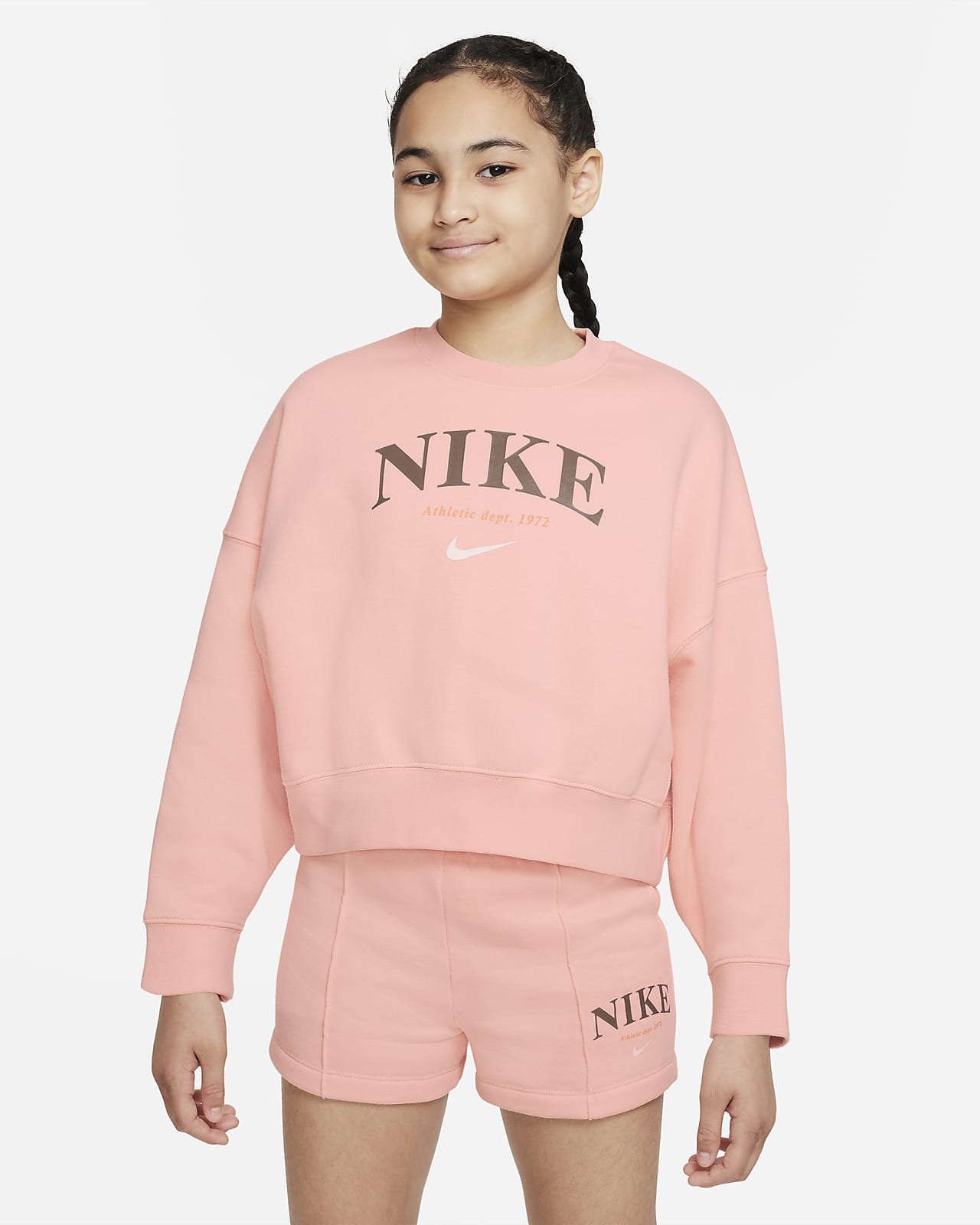 Nike i fleece børn (piger). Nike DK