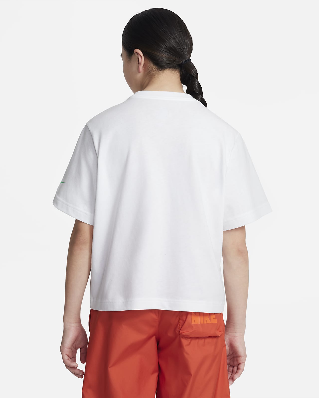 Nike Sportswear Icon Clash Older Kids' (Girls') T-Shirt. Nike ID