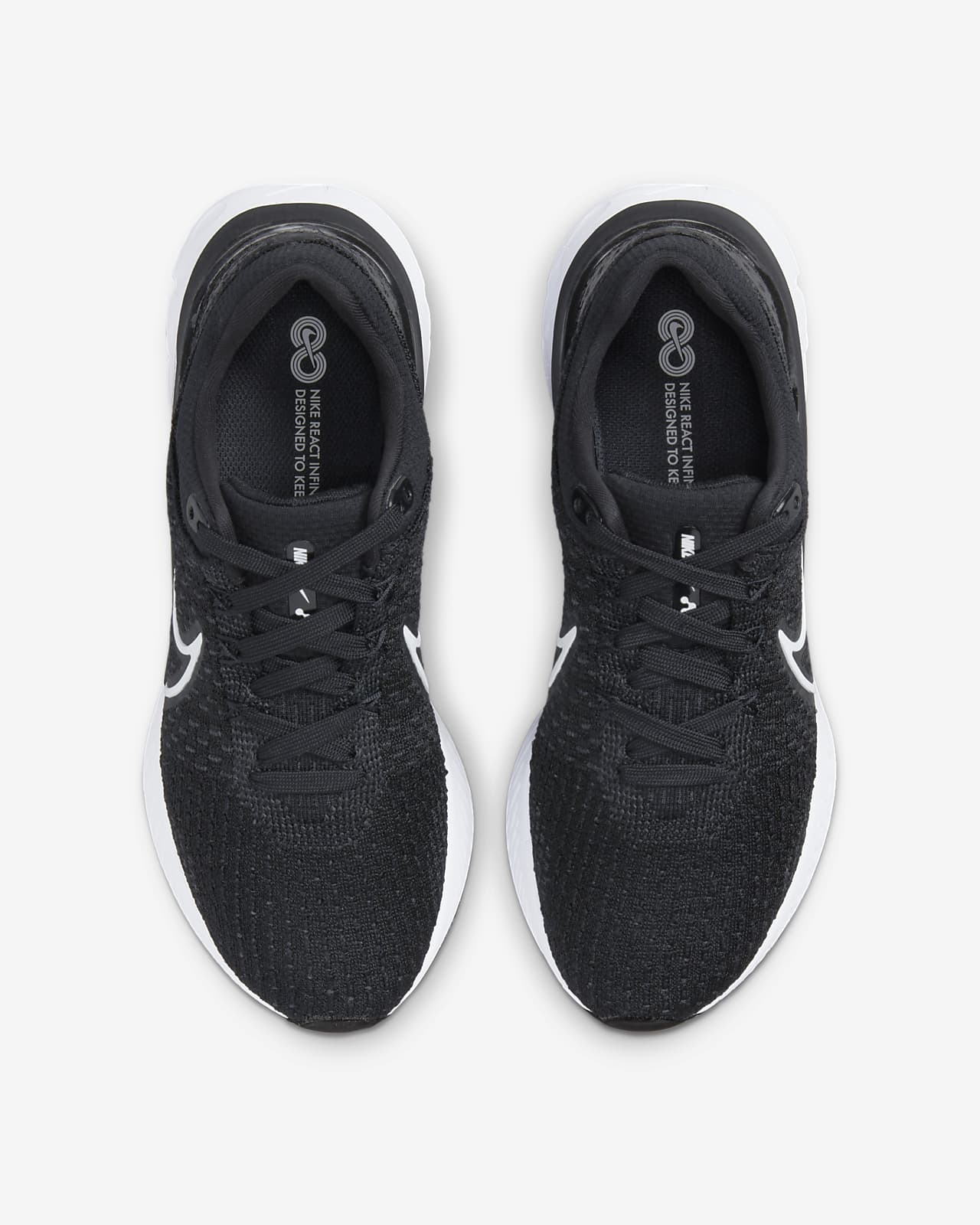 nike reacts women's black