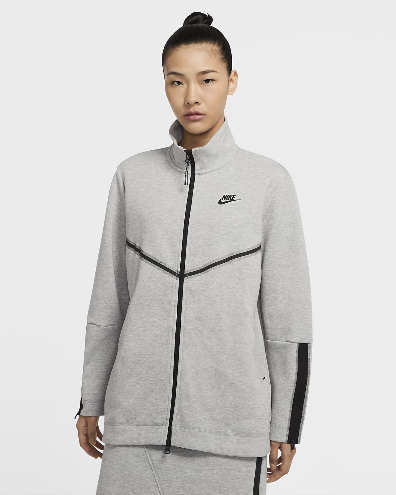 nike sportswear tech fleece grey