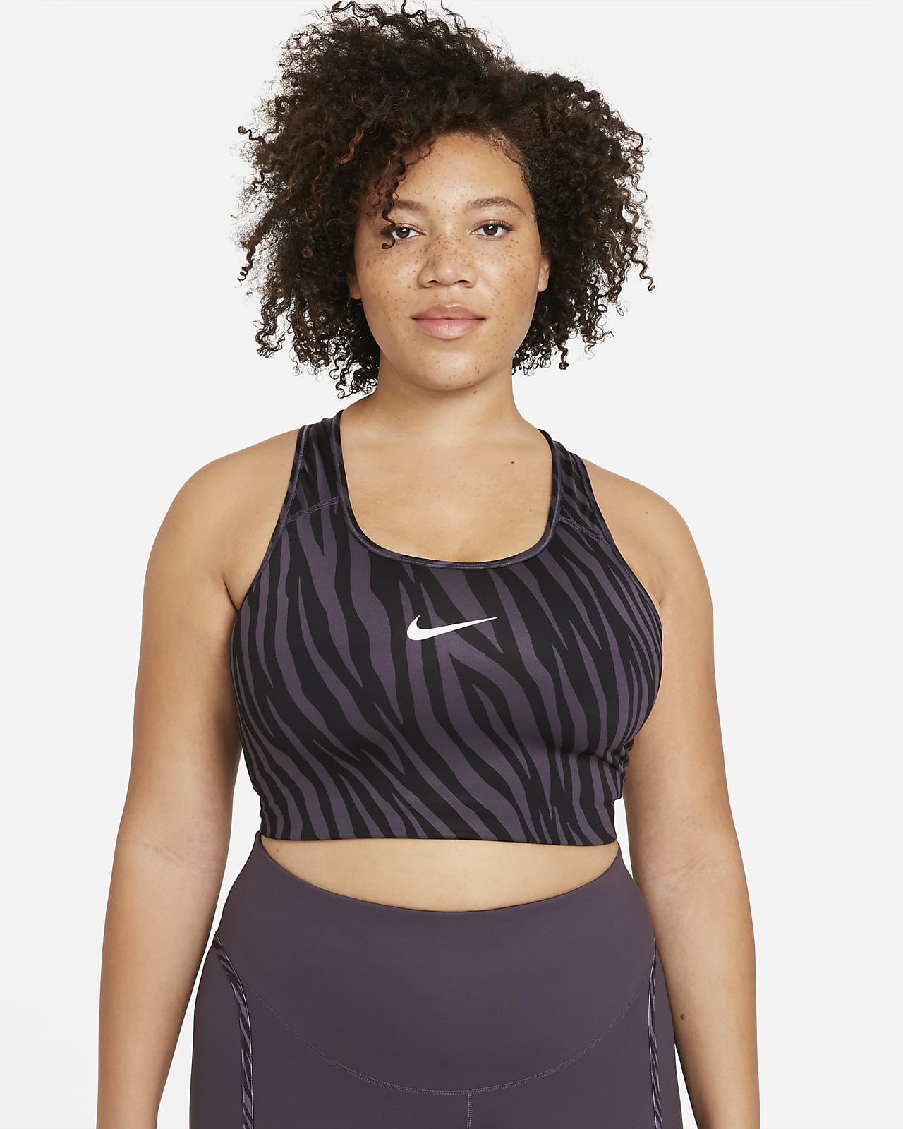 plus size nike crop top