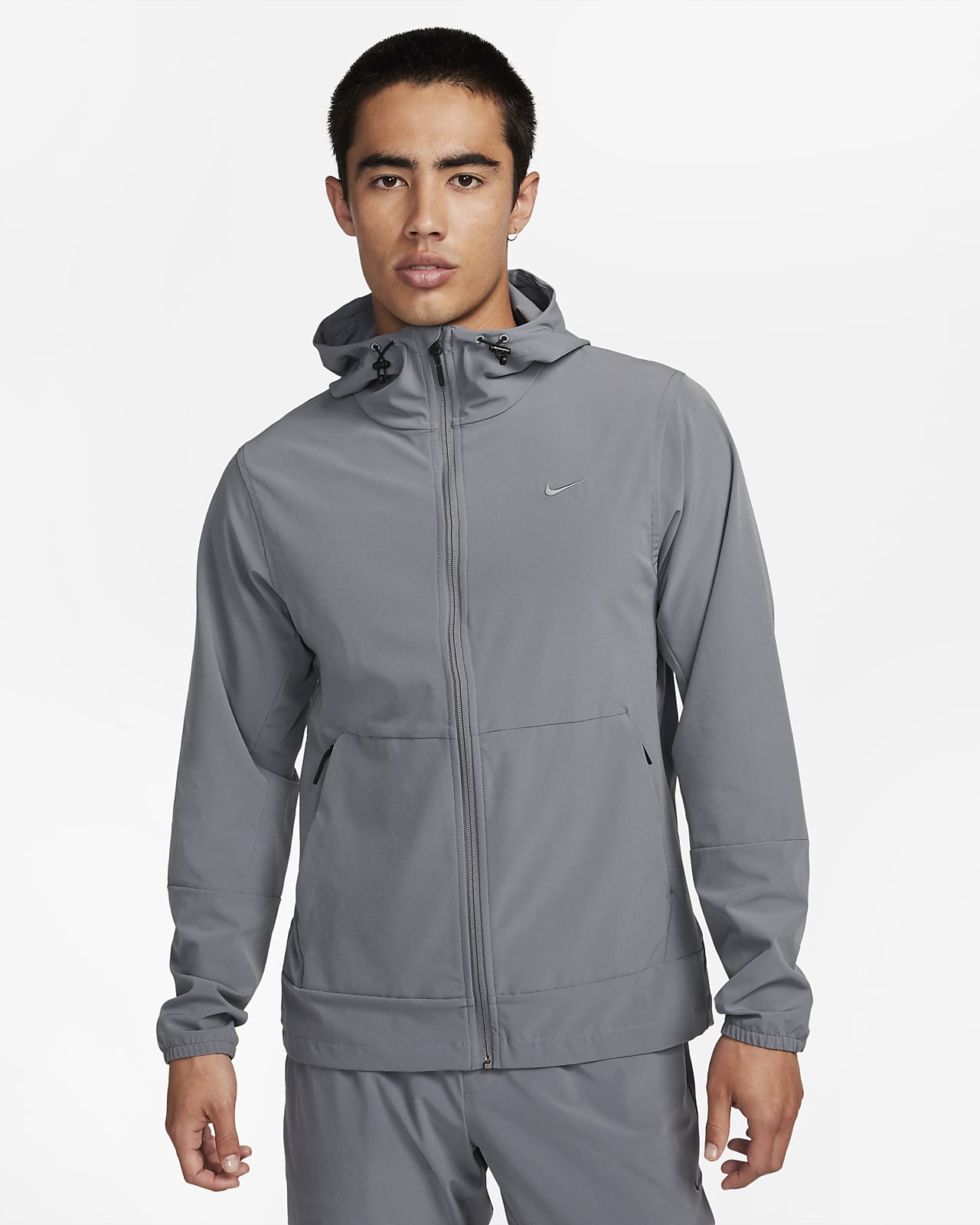 เสื้อแจ็คเก็ตอเนกประสงค์เคลือบกันน้ำมีฮู้ดผู้ชาย Nike Repel Unlimited