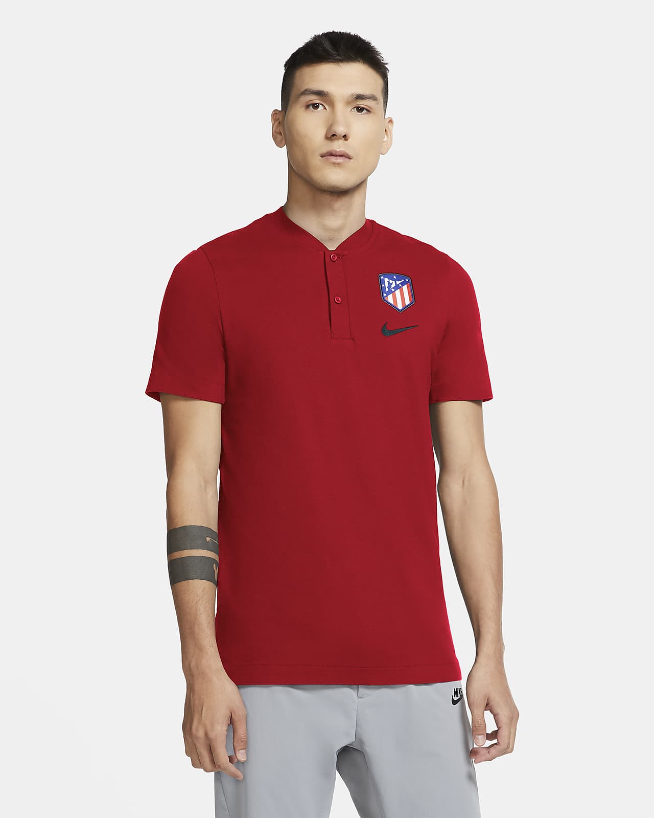 polo nike uomo marrone