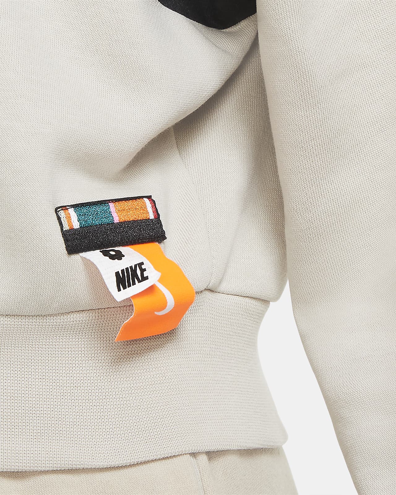 nike fleece crop top