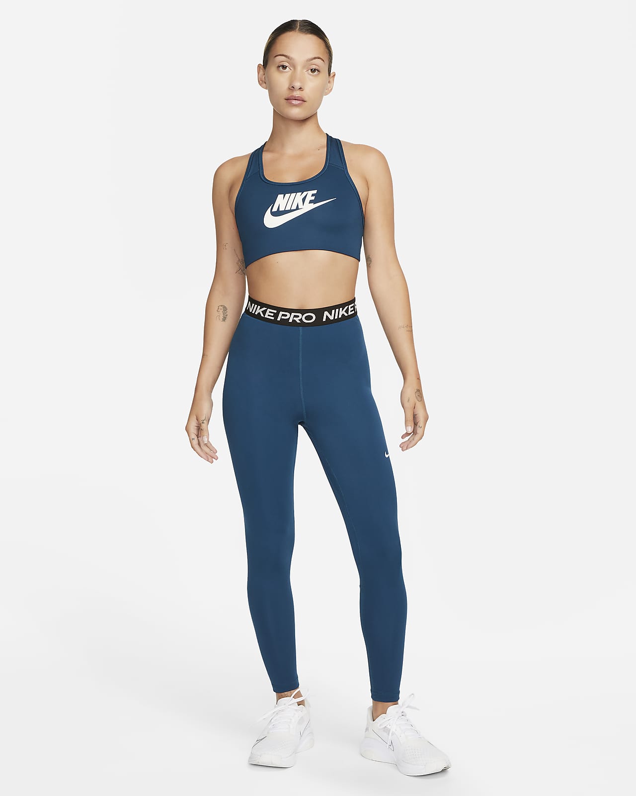 royal blue nike pro leggings