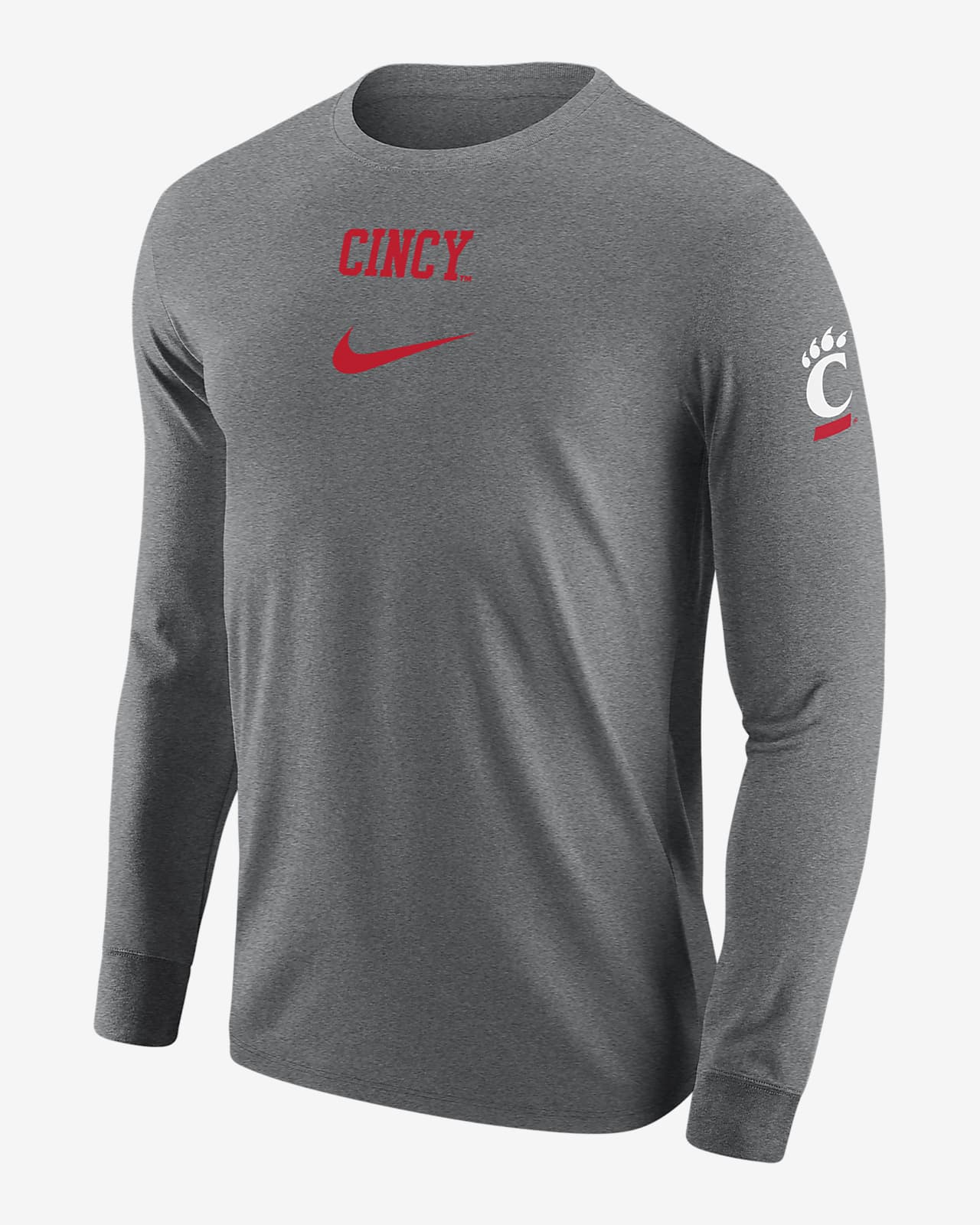 Cincinnati Men's Nike College Long-Sleeve T-Shirt