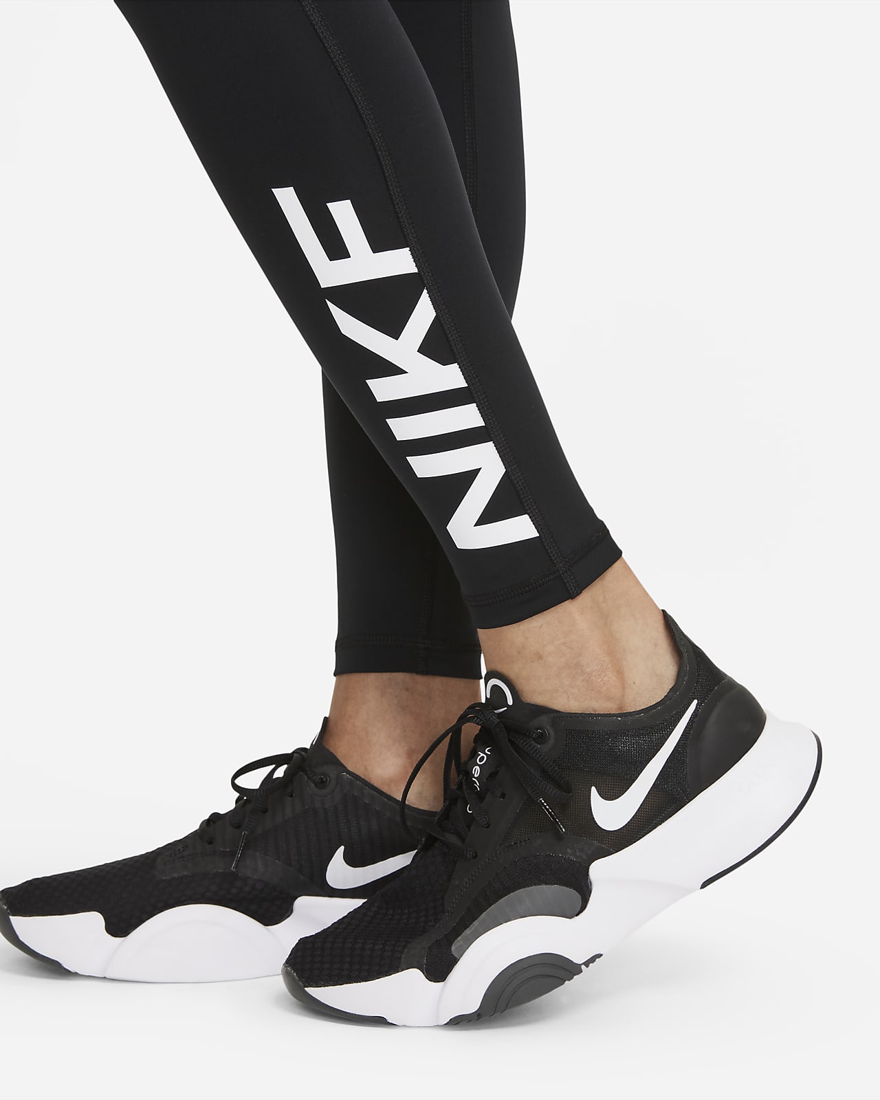 Nike Pro Dri Fit Womens Mid Rise Graphic Leggings Nike Nl 0378