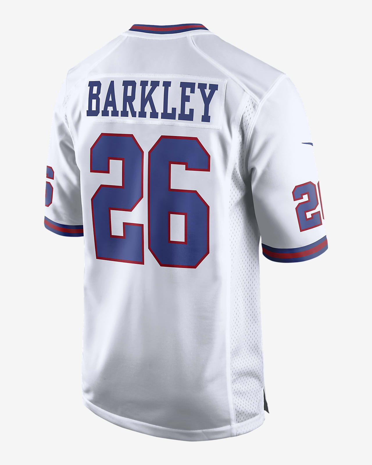 NFL New York Giants (Saquon Barkley) Men's Game Football Jersey