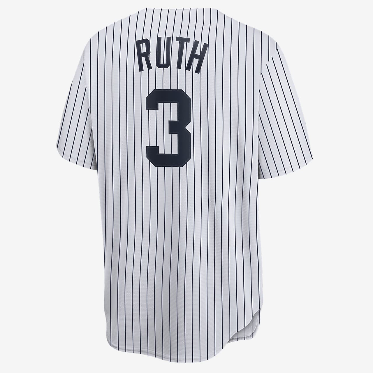 MLB New York Yankees (Babe Ruth) Men's Cooperstown Baseball Jersey