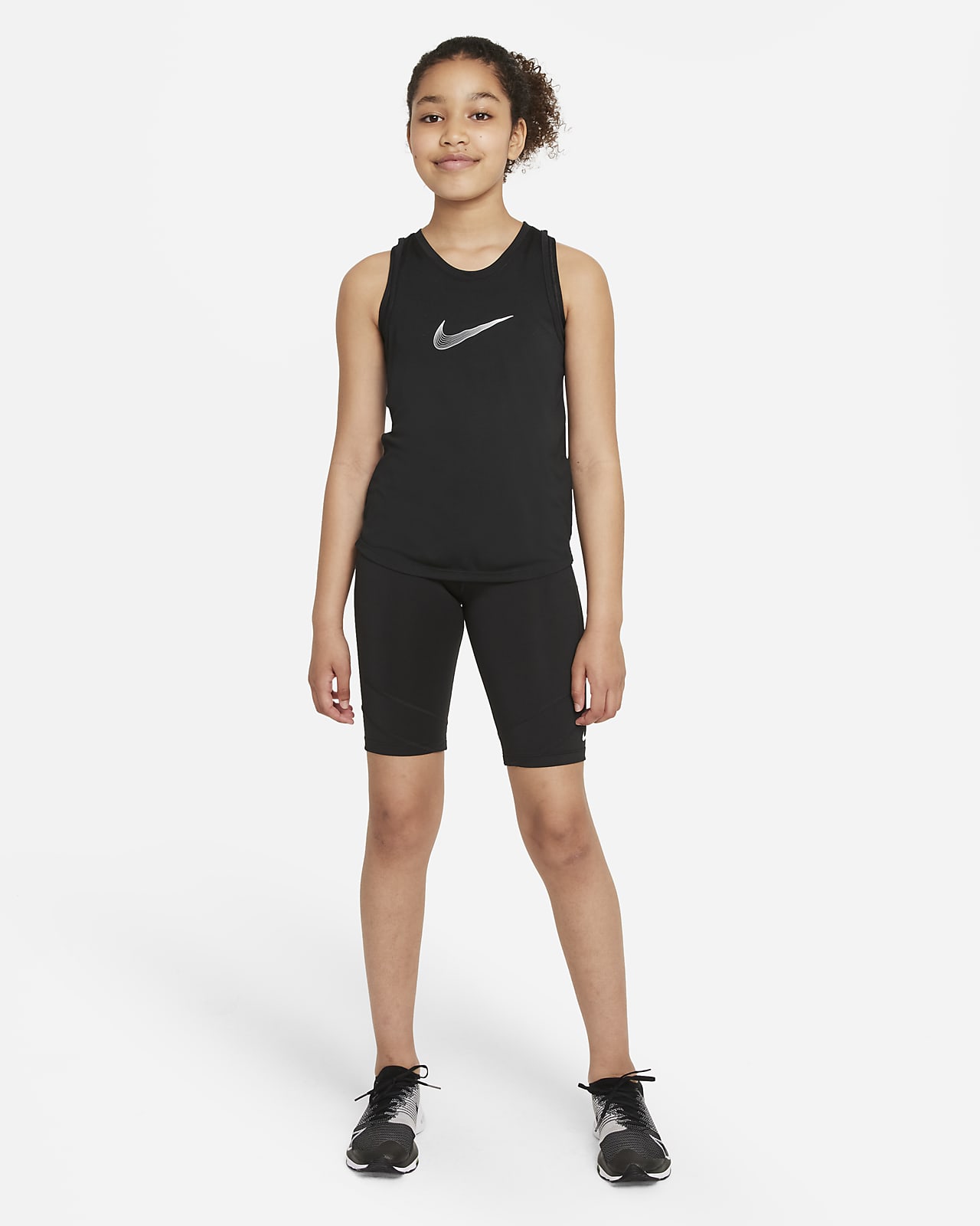 Nike One Older Kids' (Girls') Dri-FIT Training Tank. Nike LU