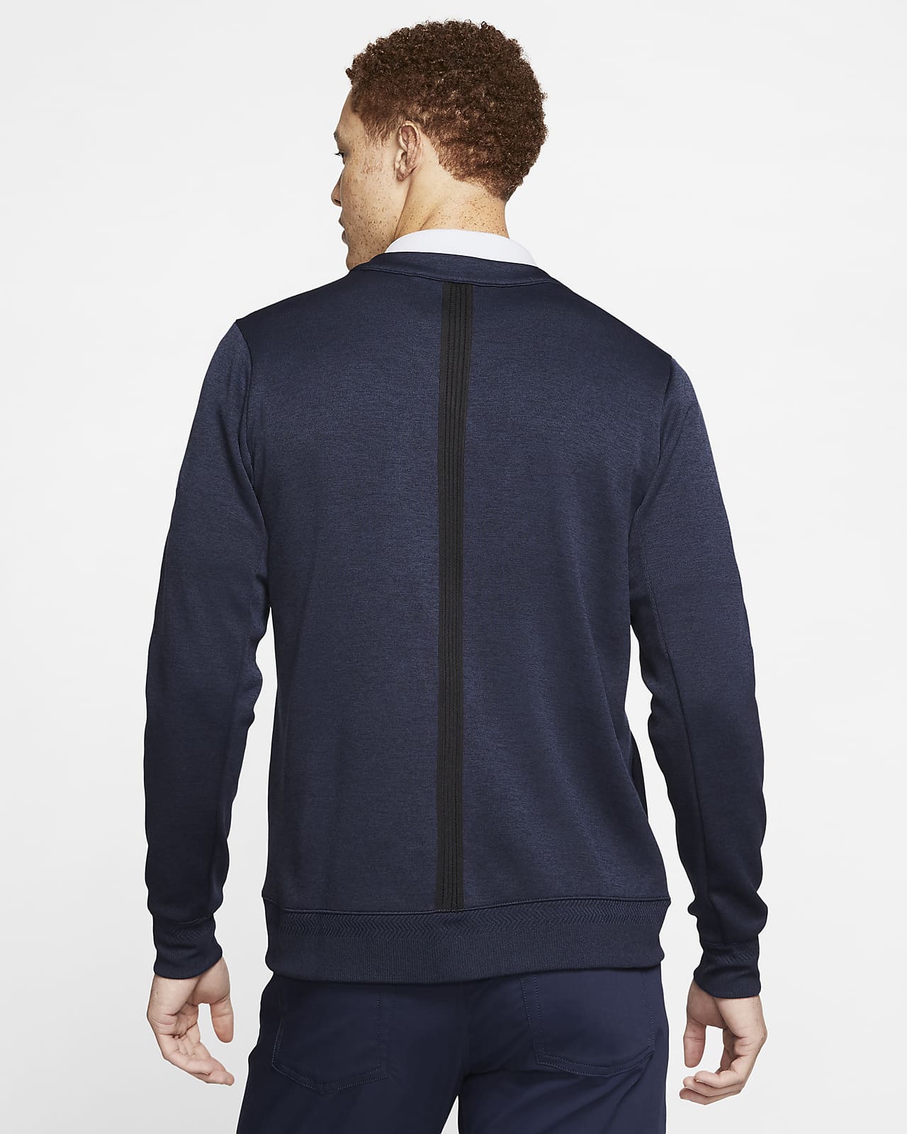 nike grey cardigan