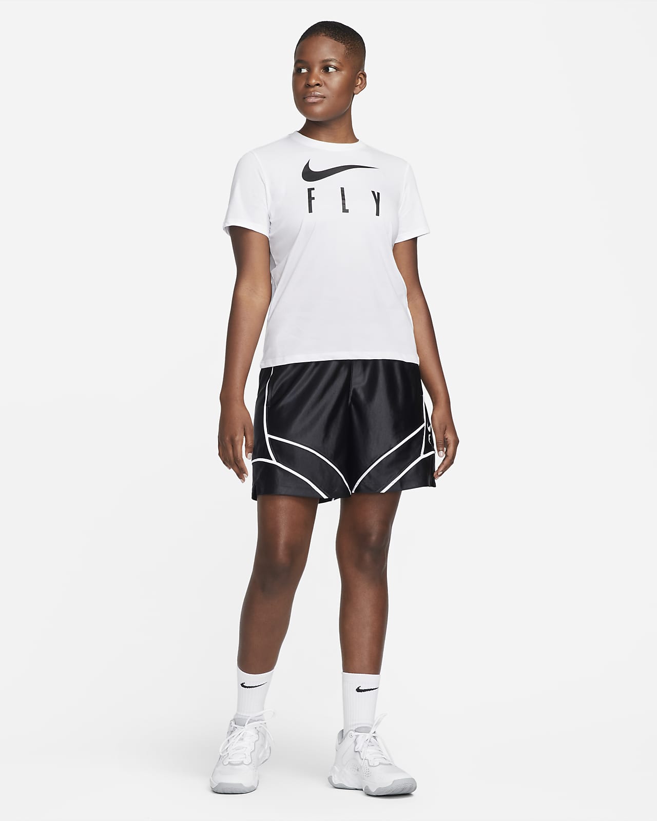 Nike Dri-FIT Swoosh Fly Women's Short-Sleeve T-Shirt. Nike ZA