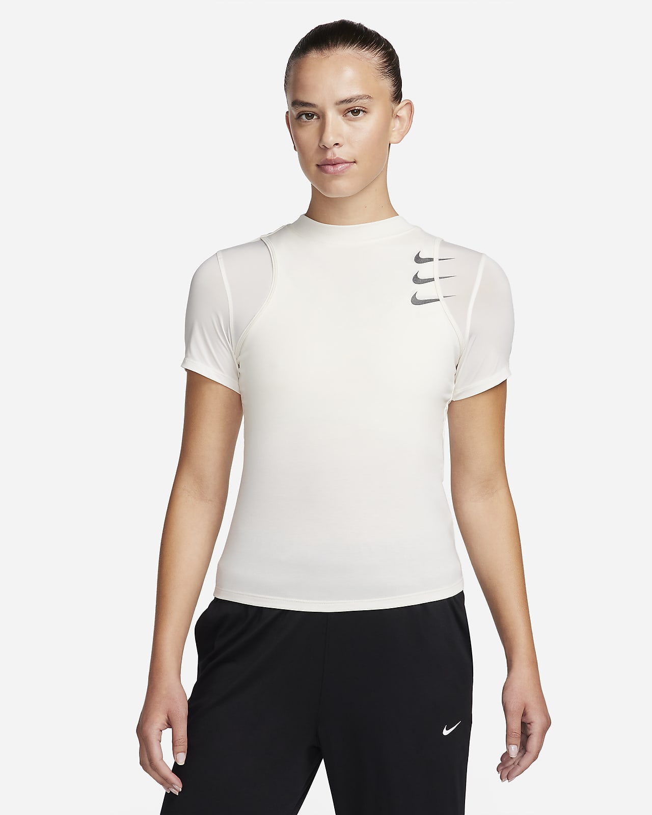 Haut de running à manches courtes Nike Dri-FIT ADV Running Division pour femme