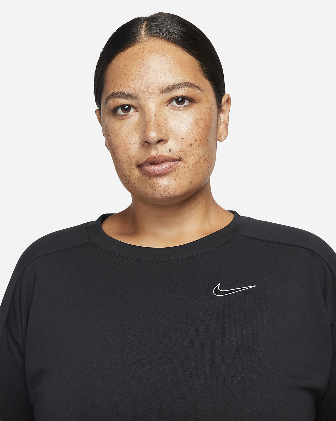 Nike Dri-FIT Swoosh Run Women's Running Mid Layer (Plus Size). Nike SE