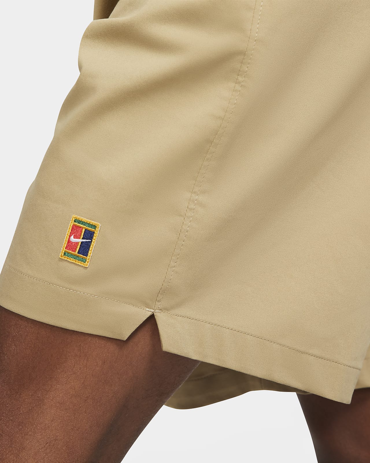 nike beige shorts