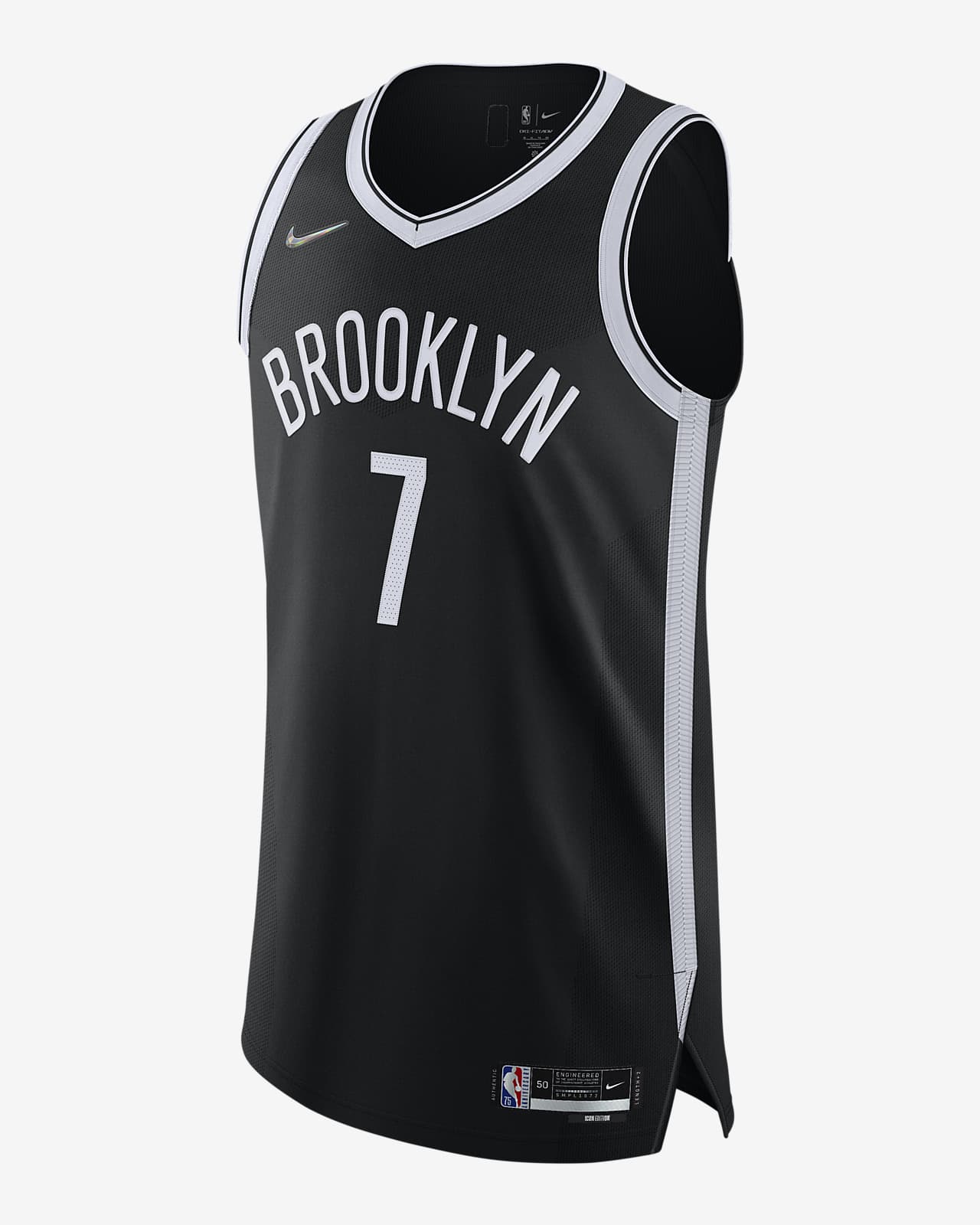 Brooklyn Icon Edition Nike Dri-FIT ADV NBA Authentic Jersey. Nike SA