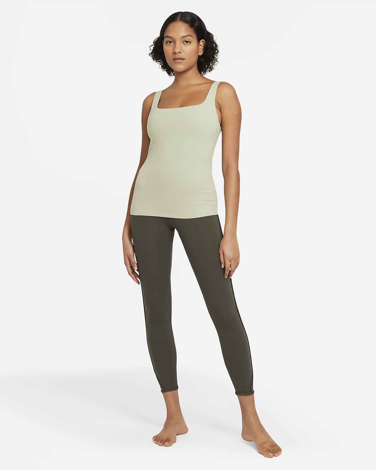 nike yoga luxe tank top