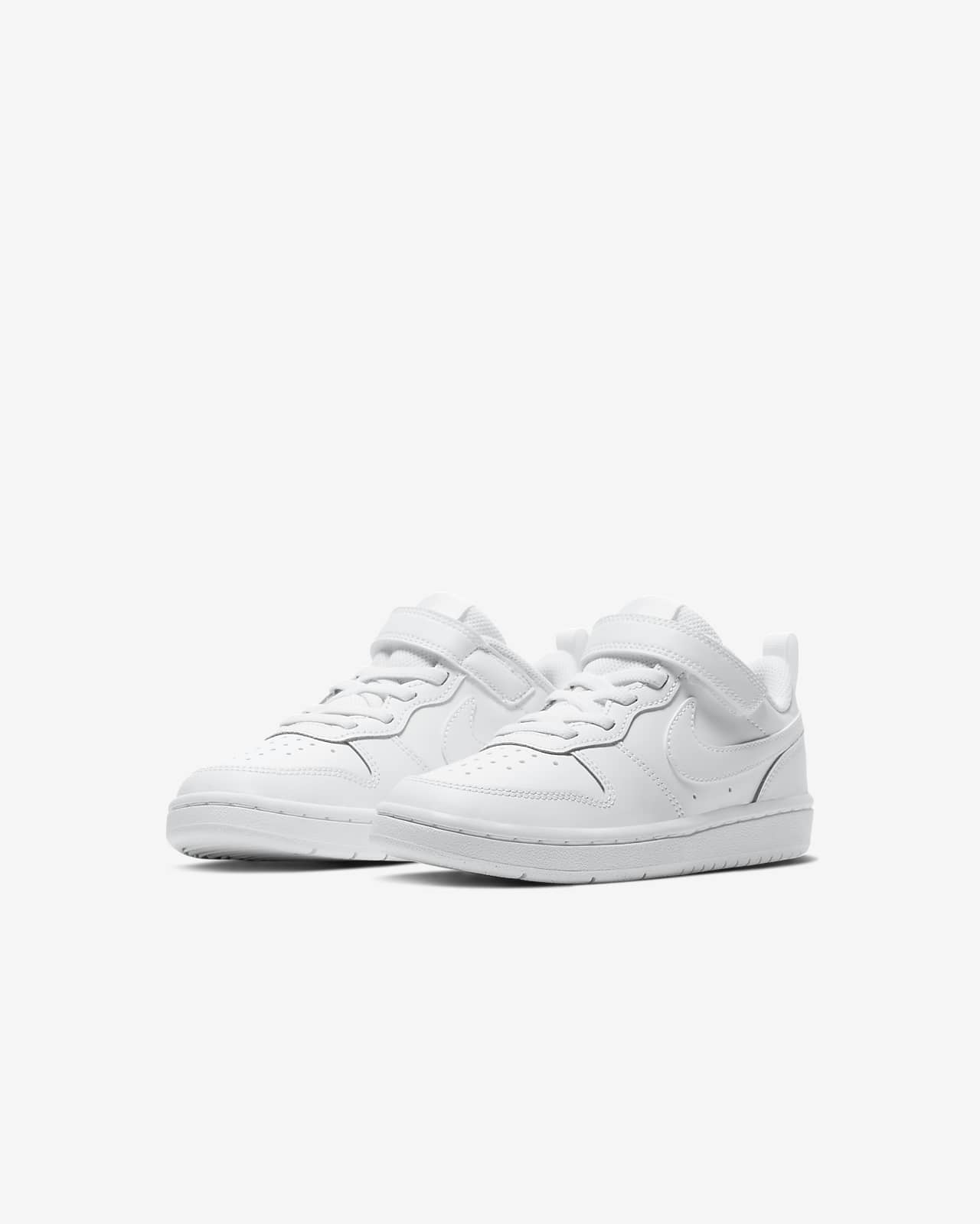 nike court borough low white sneakers