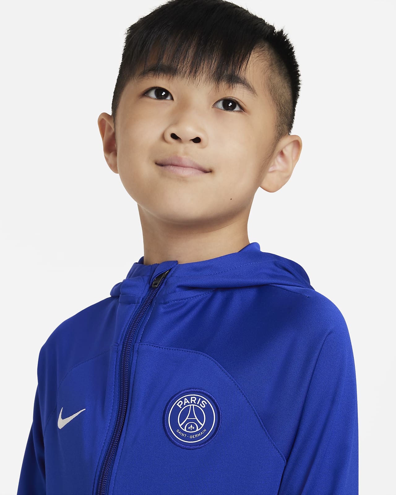 Portero También Aprovechar Paris Saint-Germain Strike Younger Kids' Nike Dri-FIT Hooded Football  Tracksuit. Nike LU