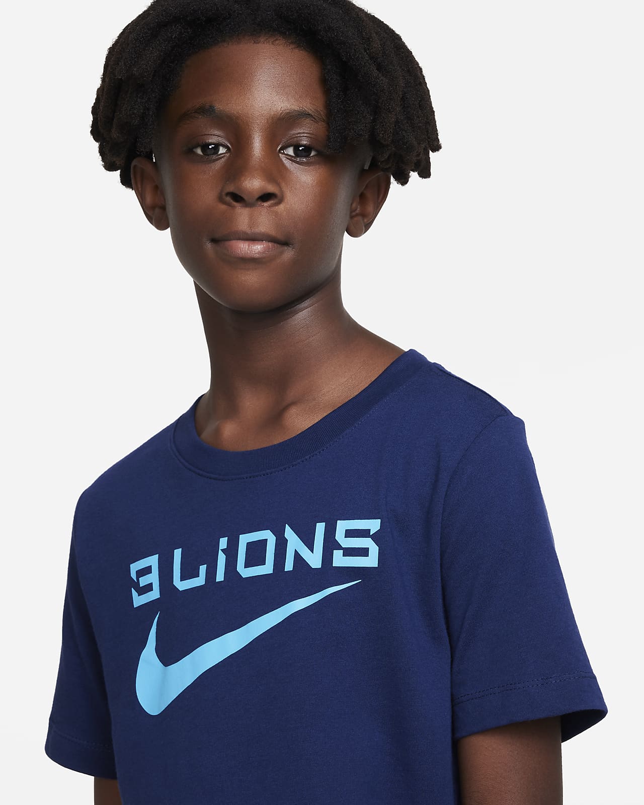 England Swoosh Older Kids' Nike T-Shirt. Nike ID
